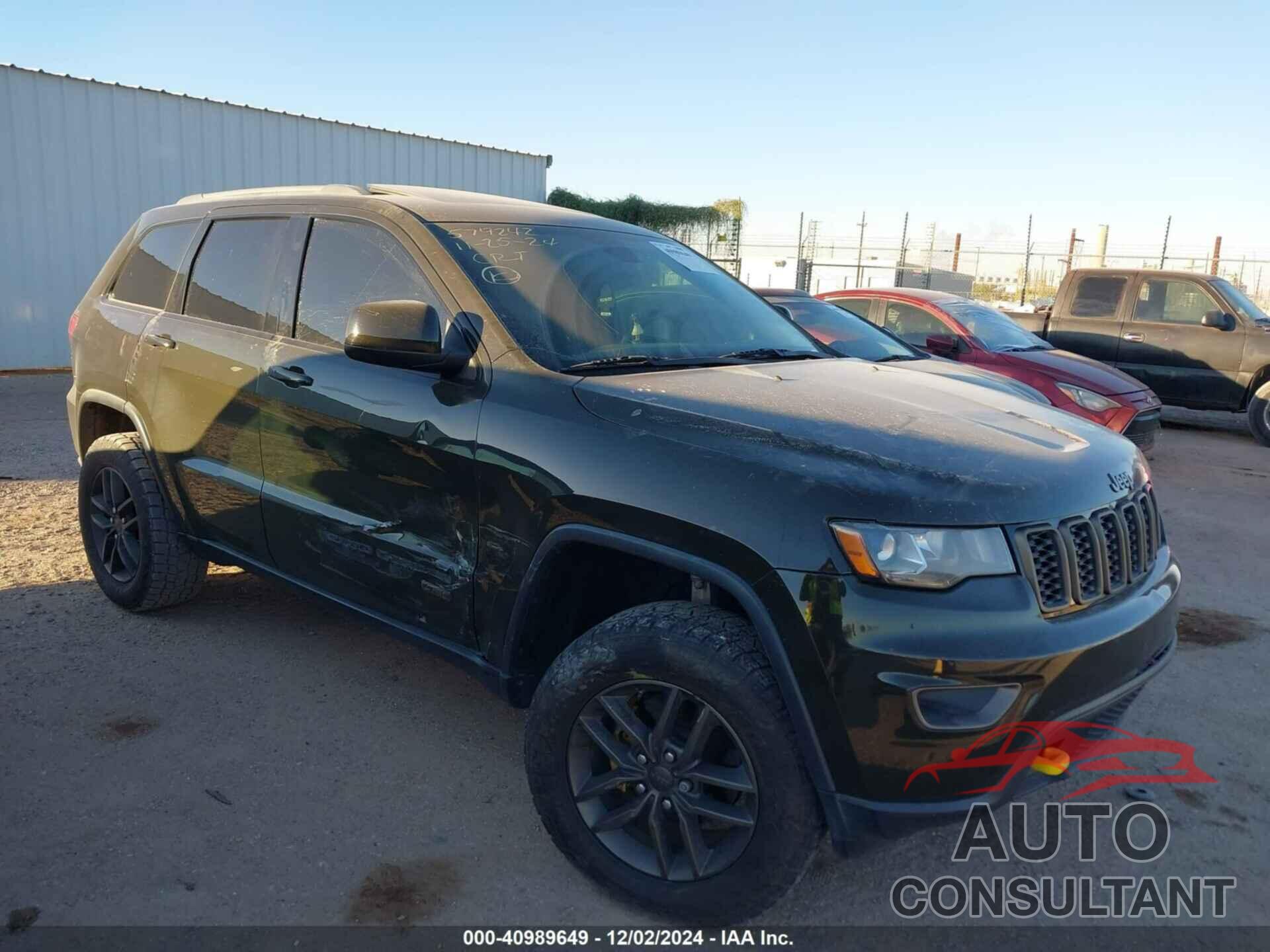 JEEP GRAND CHEROKEE 2016 - 1C4RJFAG0GC489219