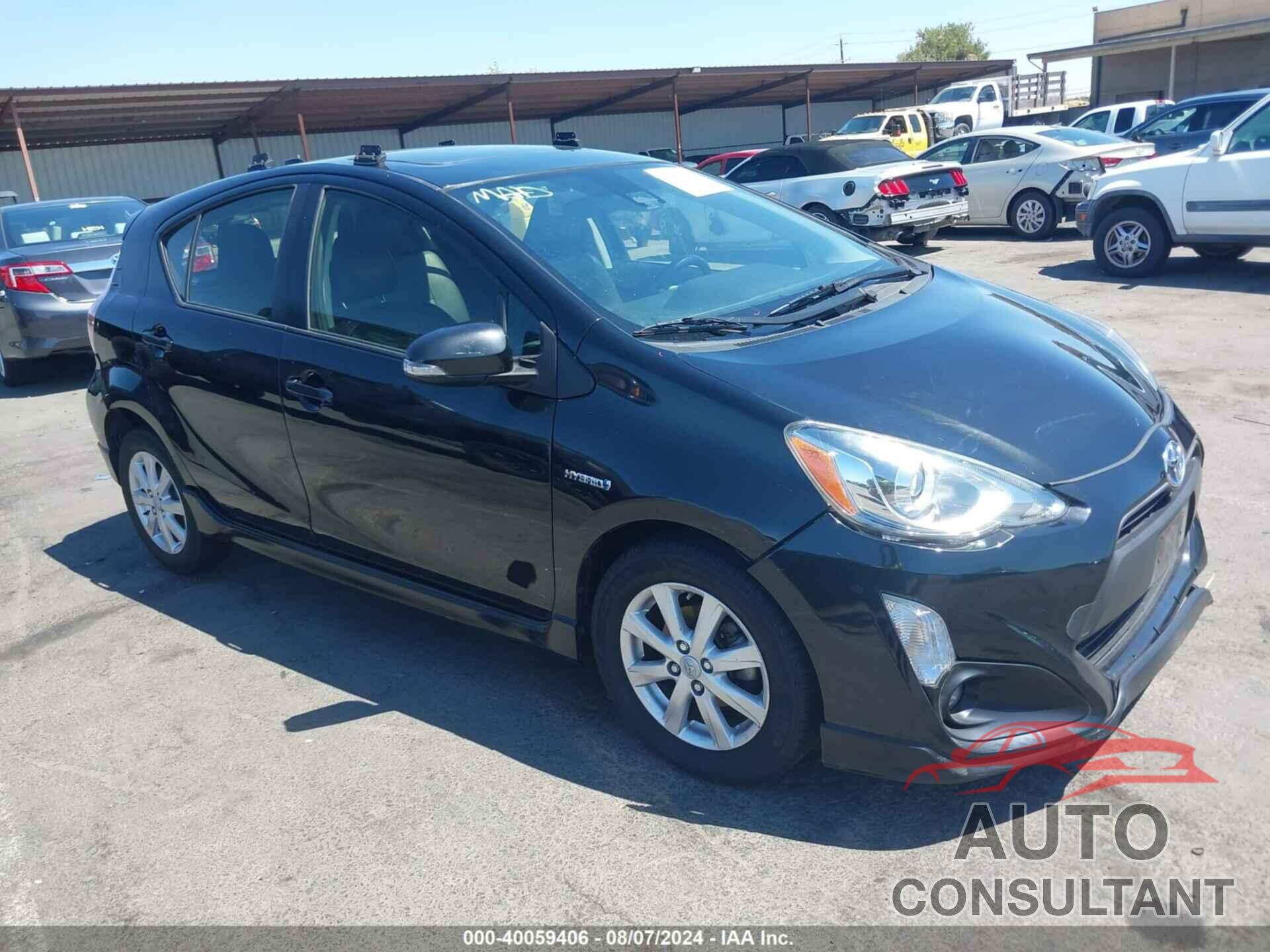 TOYOTA PRIUS C 2017 - JTDKDTB35H1592586