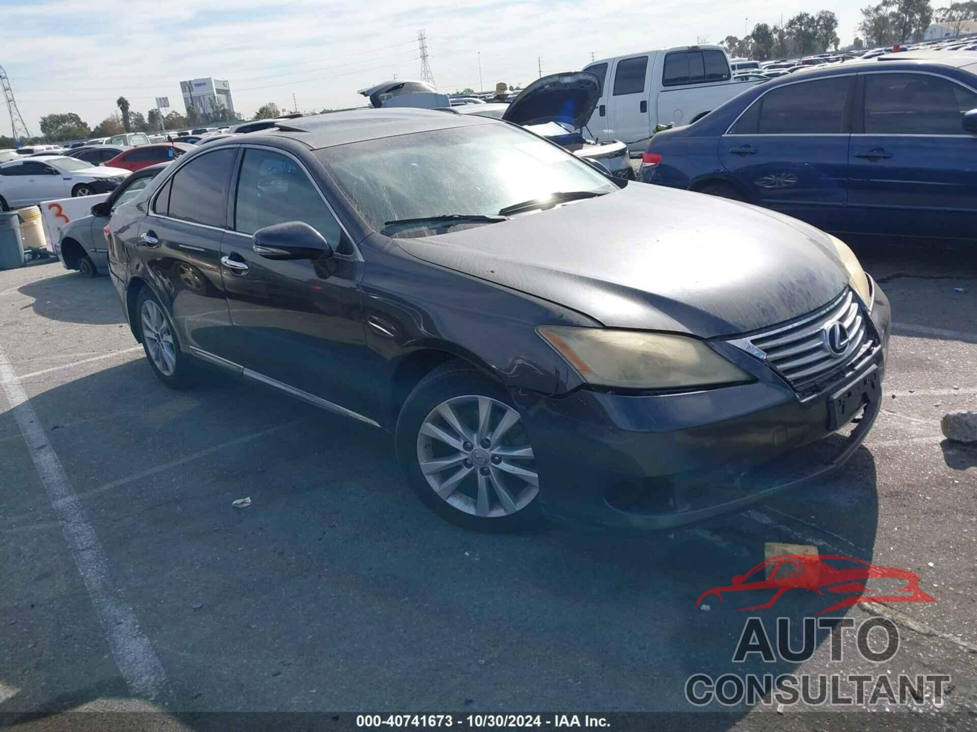 LEXUS ES 350 2010 - JTHBK1EG6A2370999