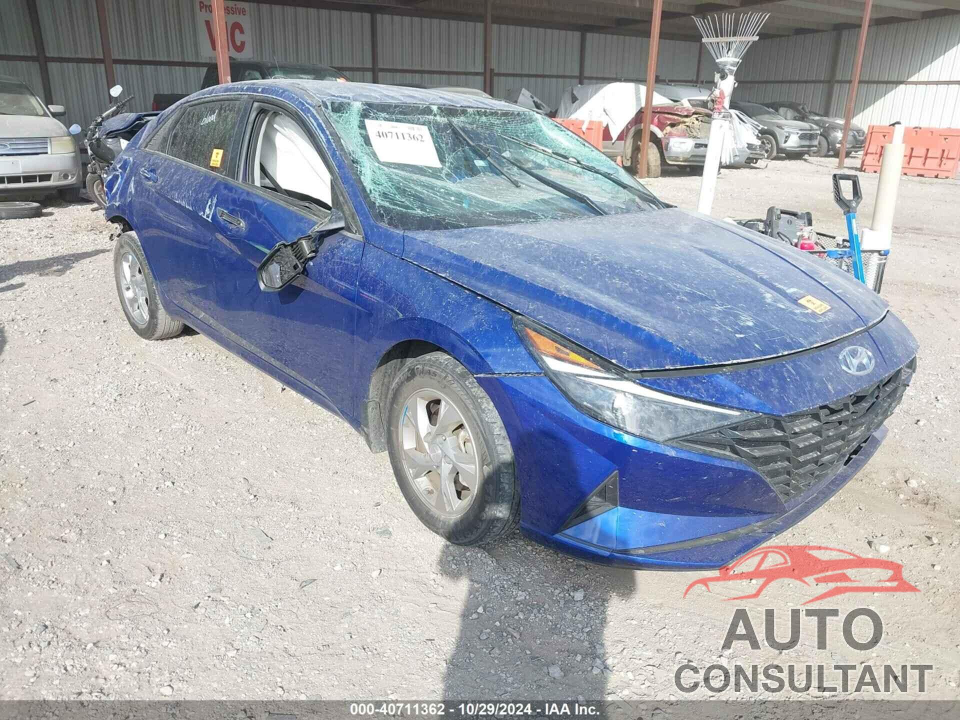 HYUNDAI ELANTRA 2022 - 5NPLL4AG4NH084180