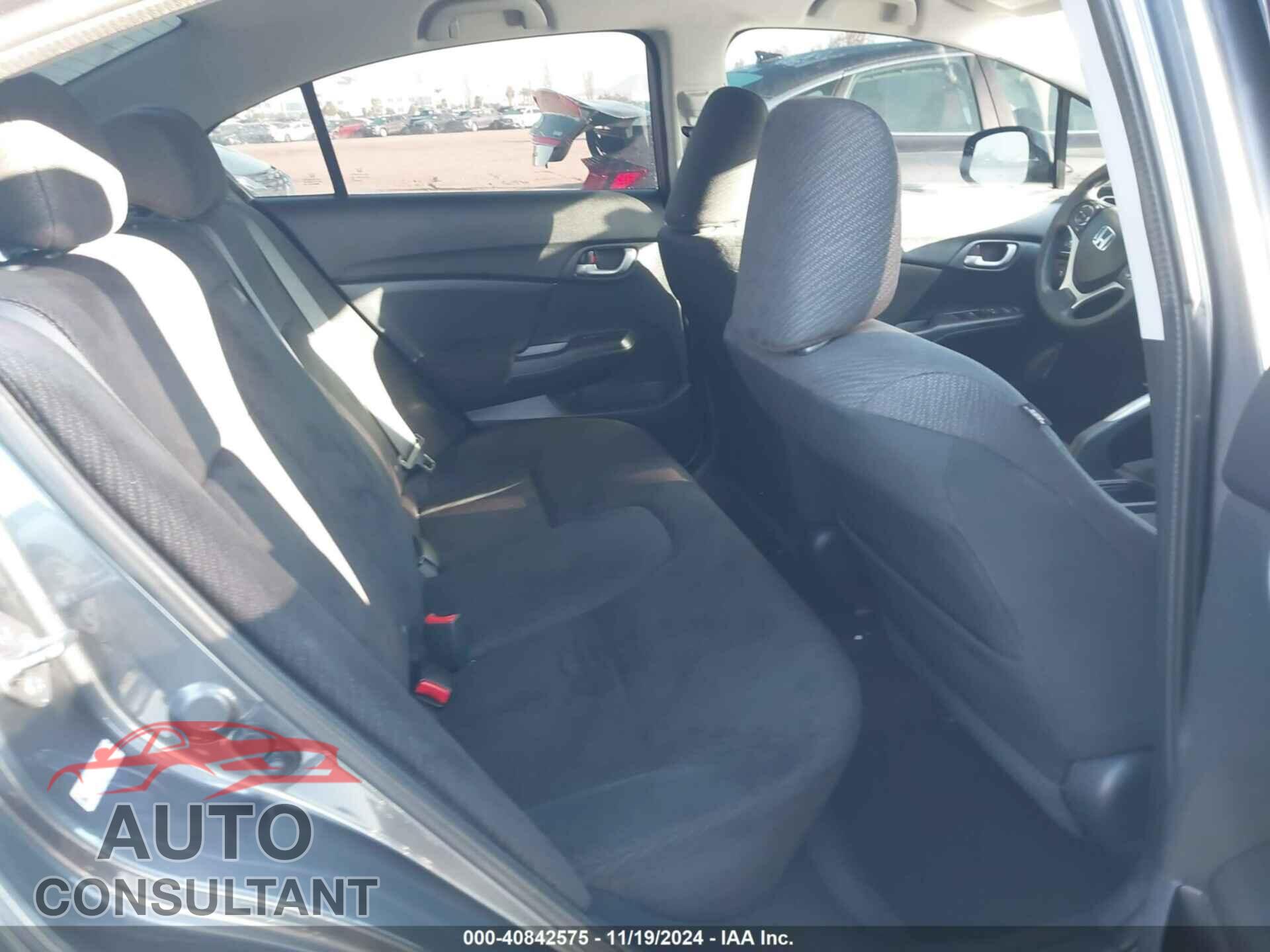 HONDA CIVIC 2013 - 19XFB2F58DE261165