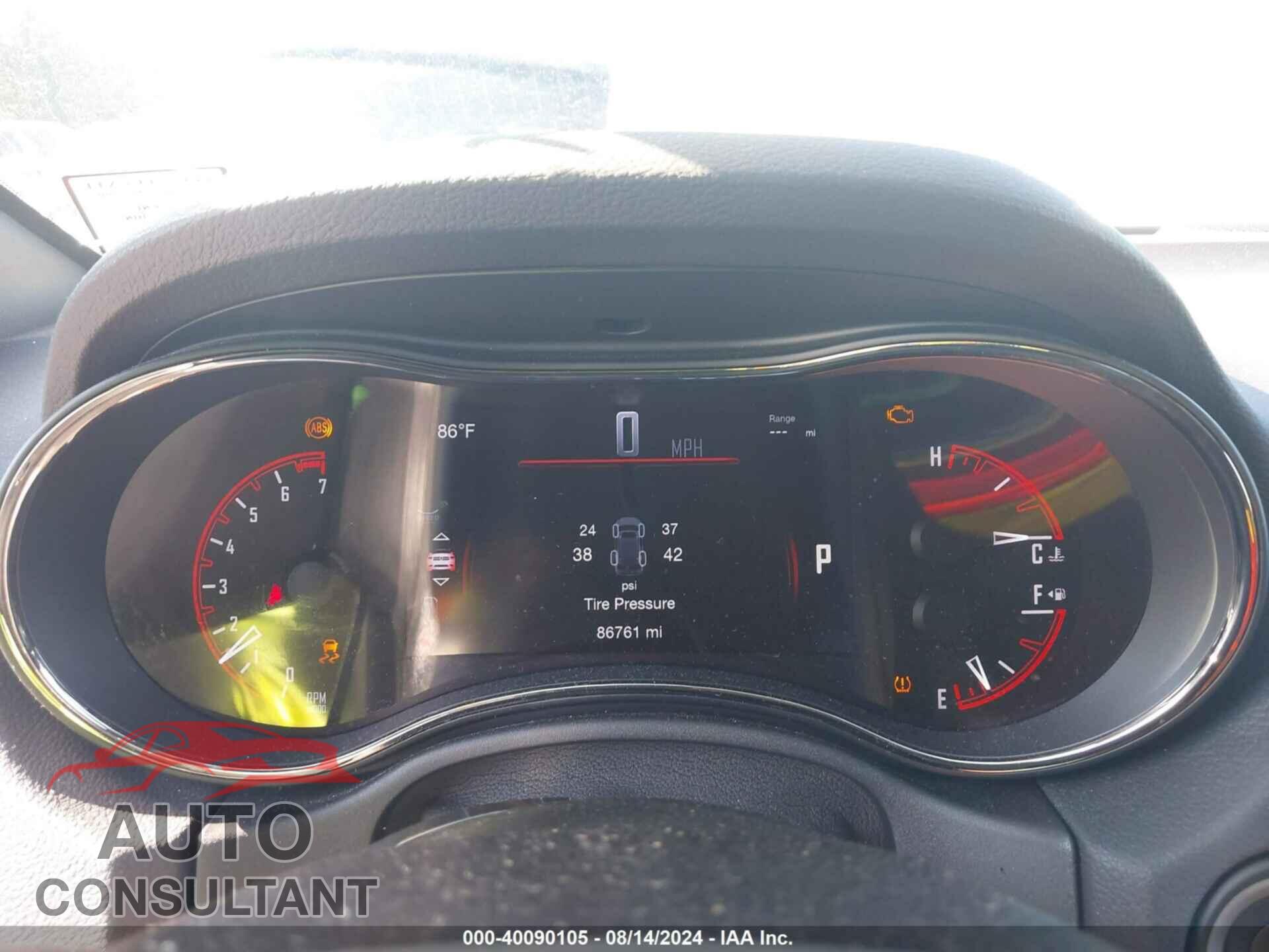 DODGE DURANGO 2018 - 1C4RDJDG2JC386896
