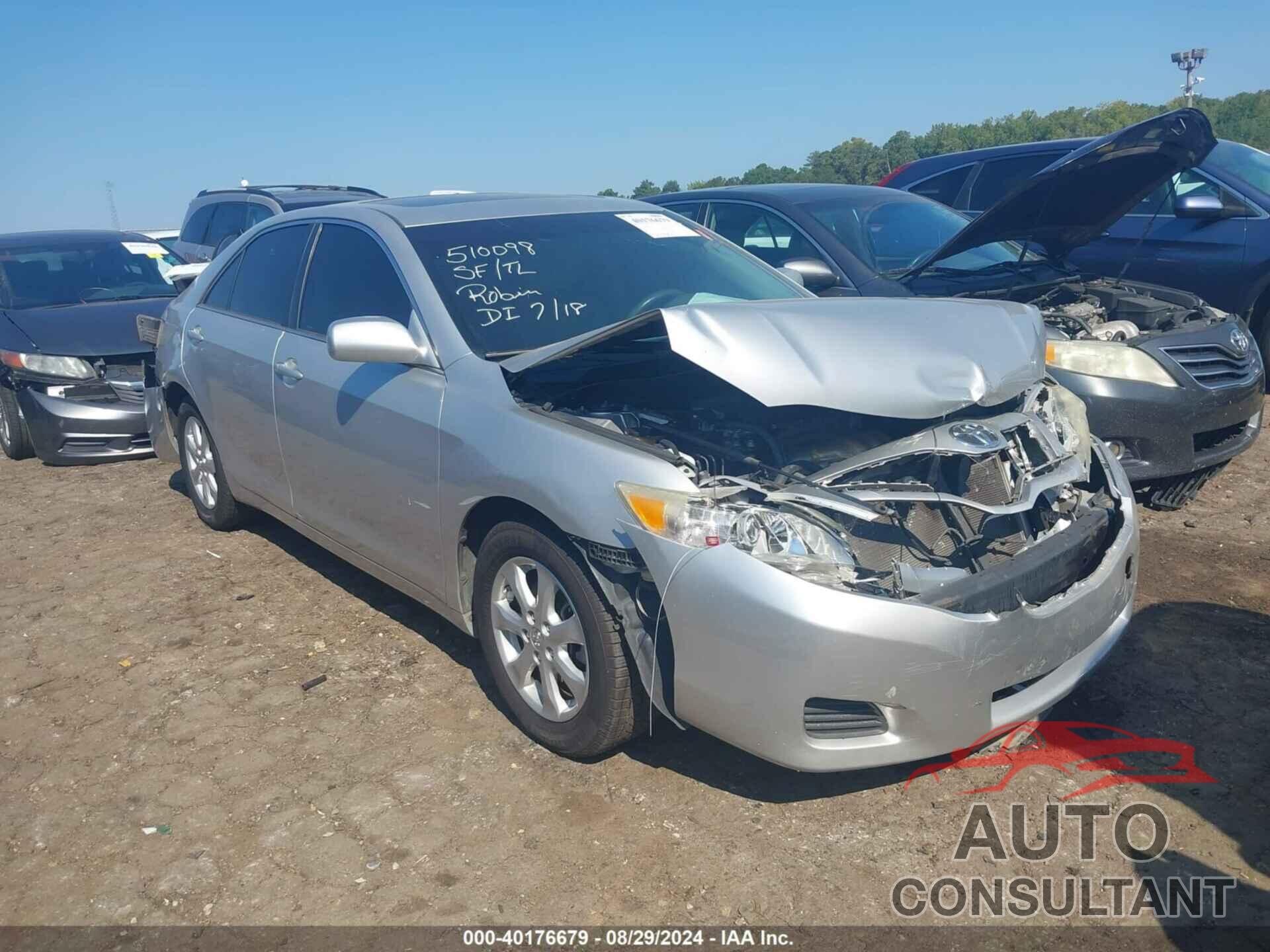 TOYOTA CAMRY 2011 - 4T1BF3EK6BU150964