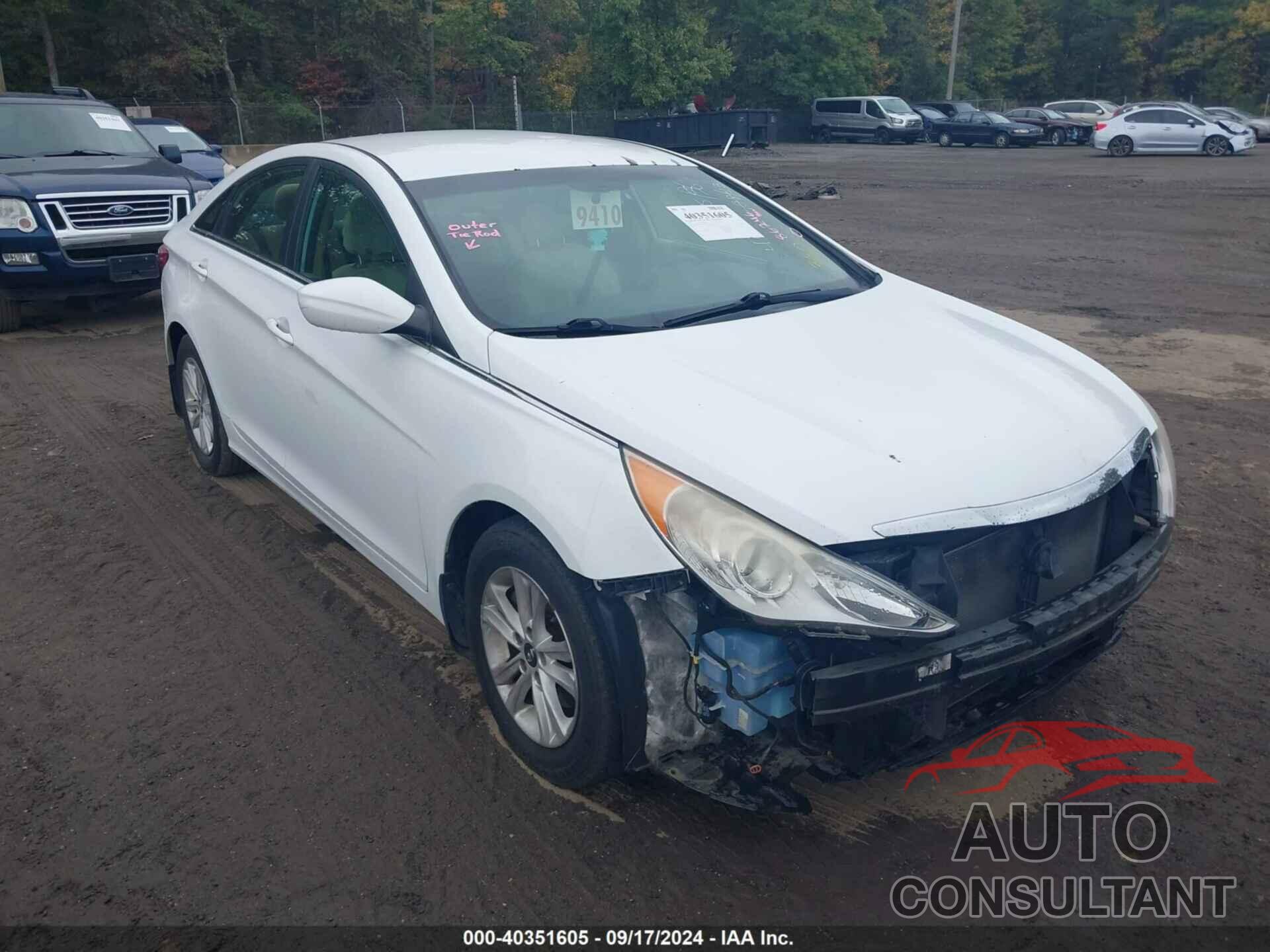 HYUNDAI SONATA 2013 - 5NPEB4AC6DH778831