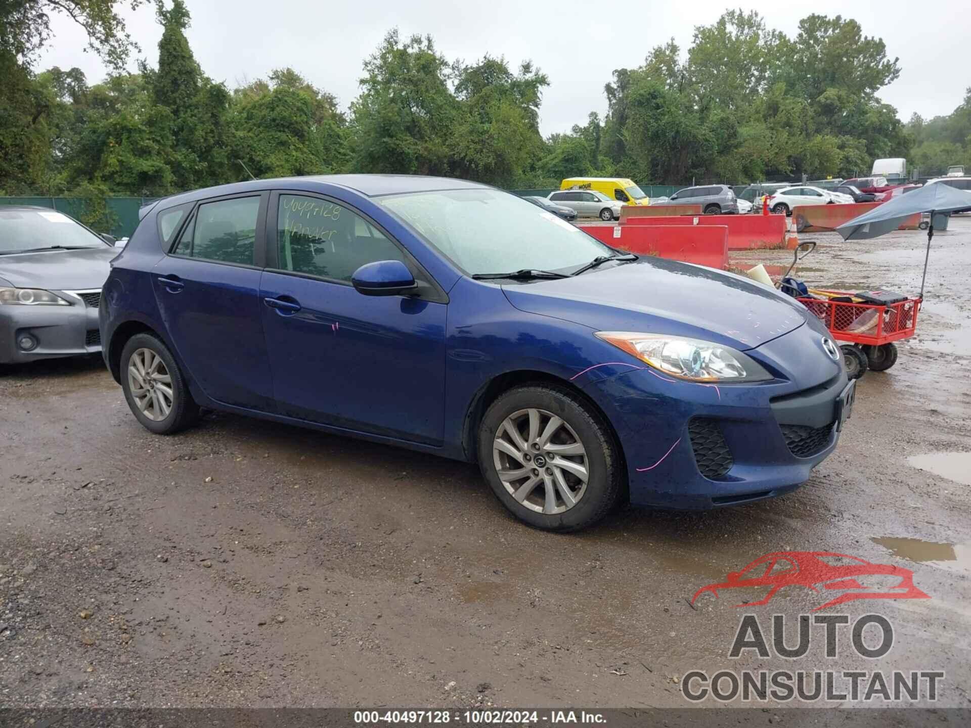 MAZDA MAZDA3 2013 - JM1BL1LP8D1739549