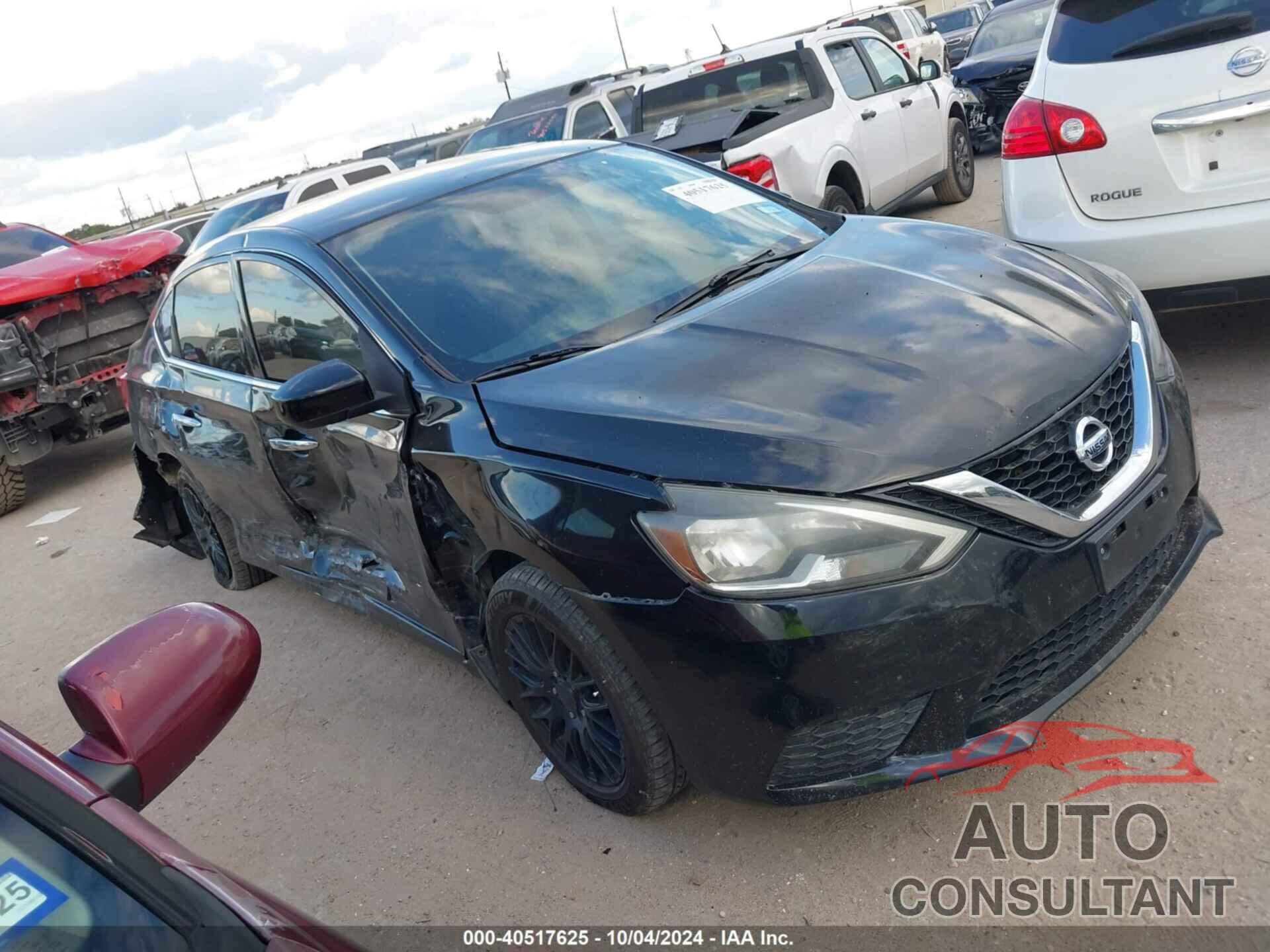 NISSAN SENTRA 2017 - 3N1AB7AP1HY324386