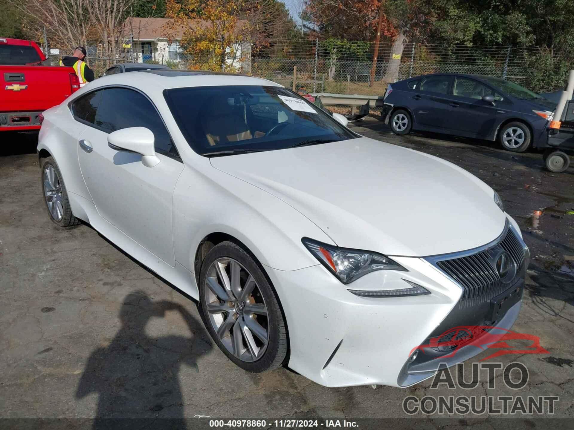LEXUS RC 350 2015 - JTHSE5BC5F5003498