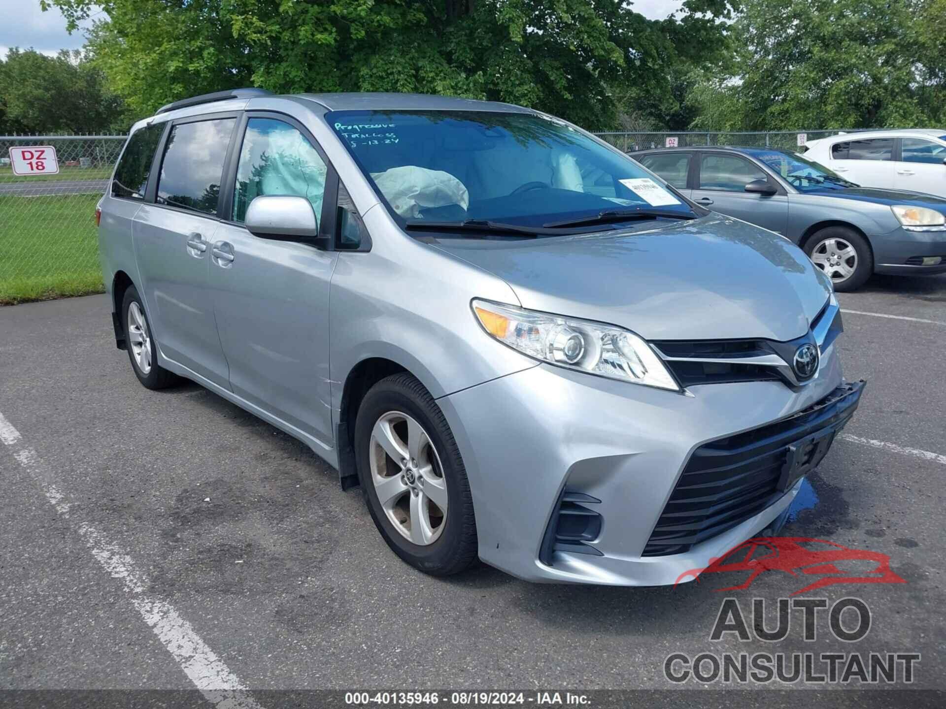 TOYOTA SIENNA 2020 - 5TDKZ3DC8LS083831