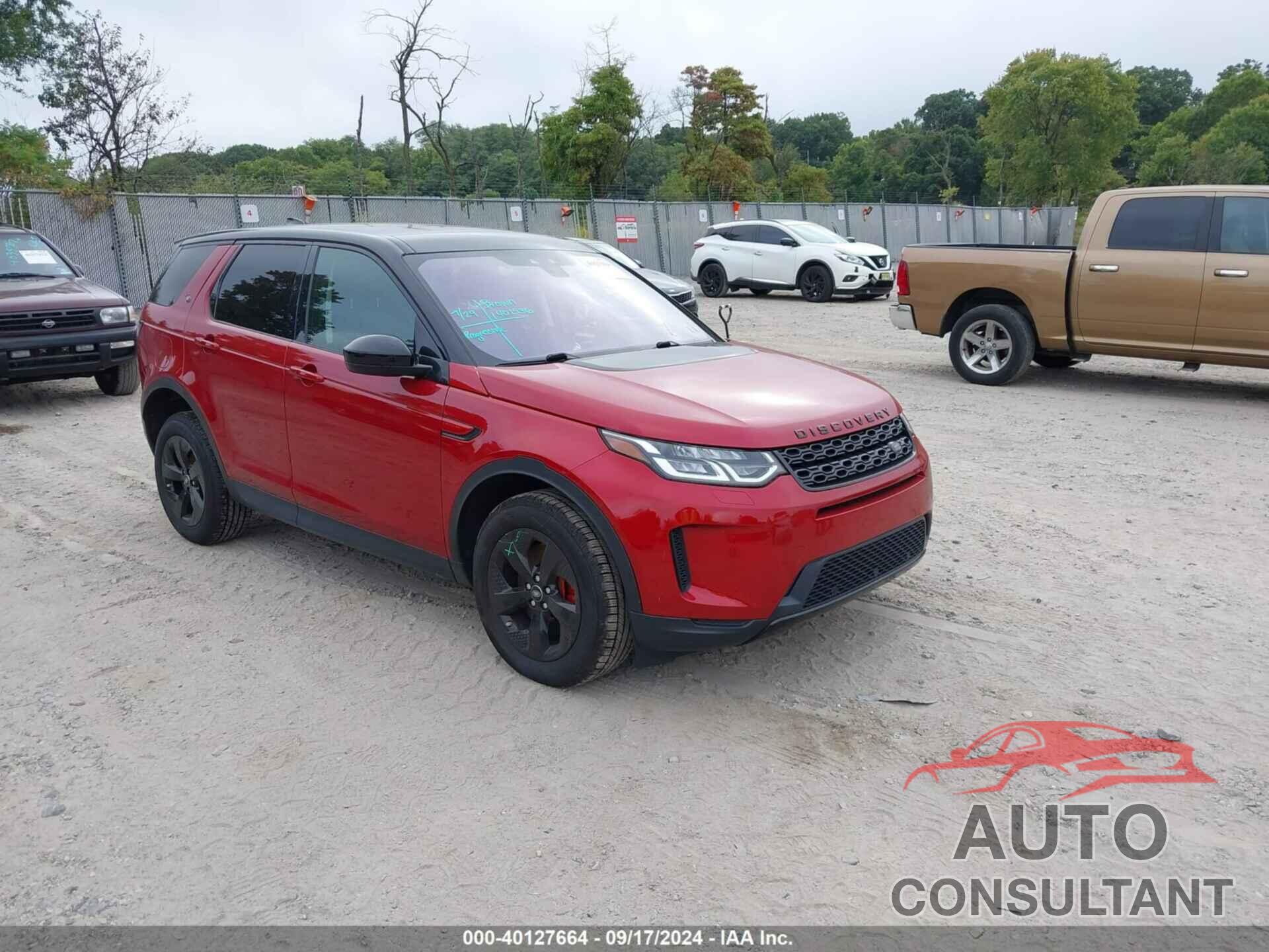 LAND ROVER DISCOVERY SPORT 2020 - SALCJ2FX9LH862528
