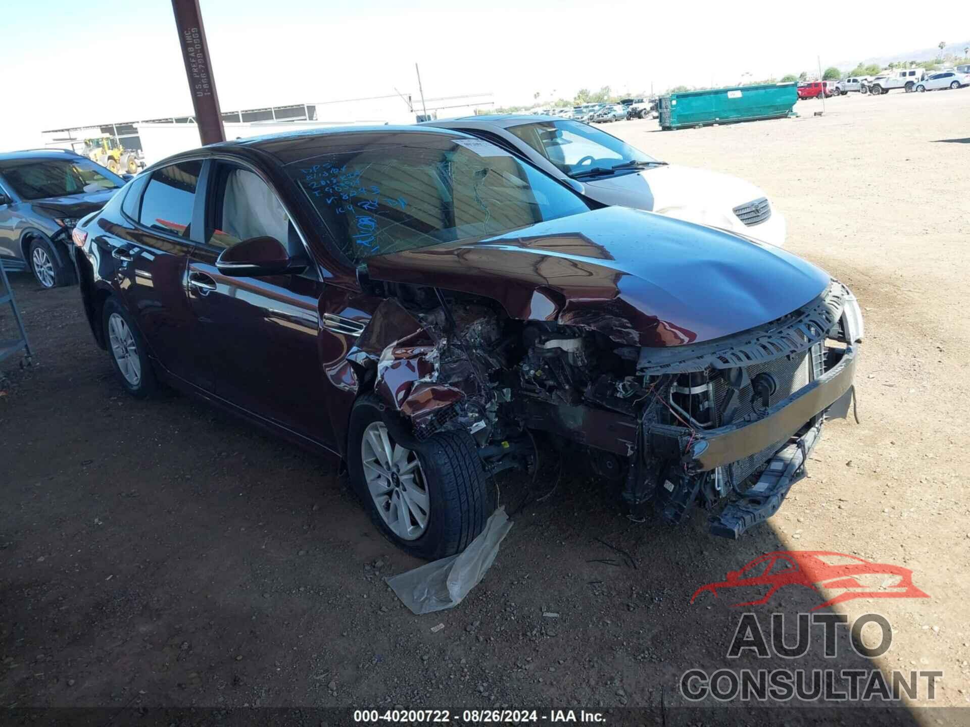 KIA OPTIMA 2018 - 5XXGT4L33JG218243