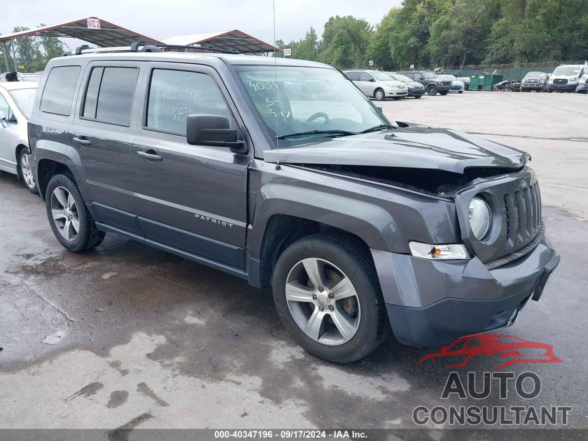 JEEP PATRIOT 2017 - 1C4NJPFA6HD207962