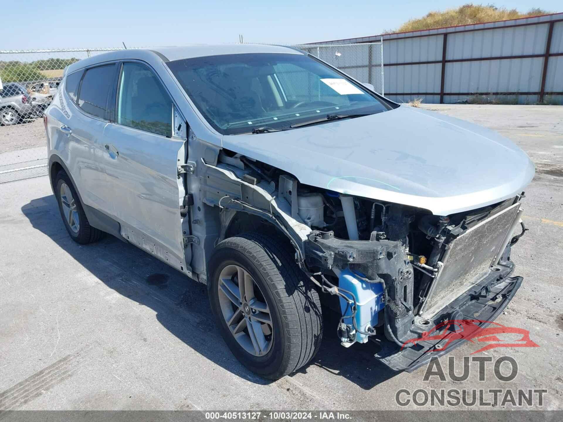 HYUNDAI SANTA FE SPORT 2018 - 5XYZTDLB2JG527469