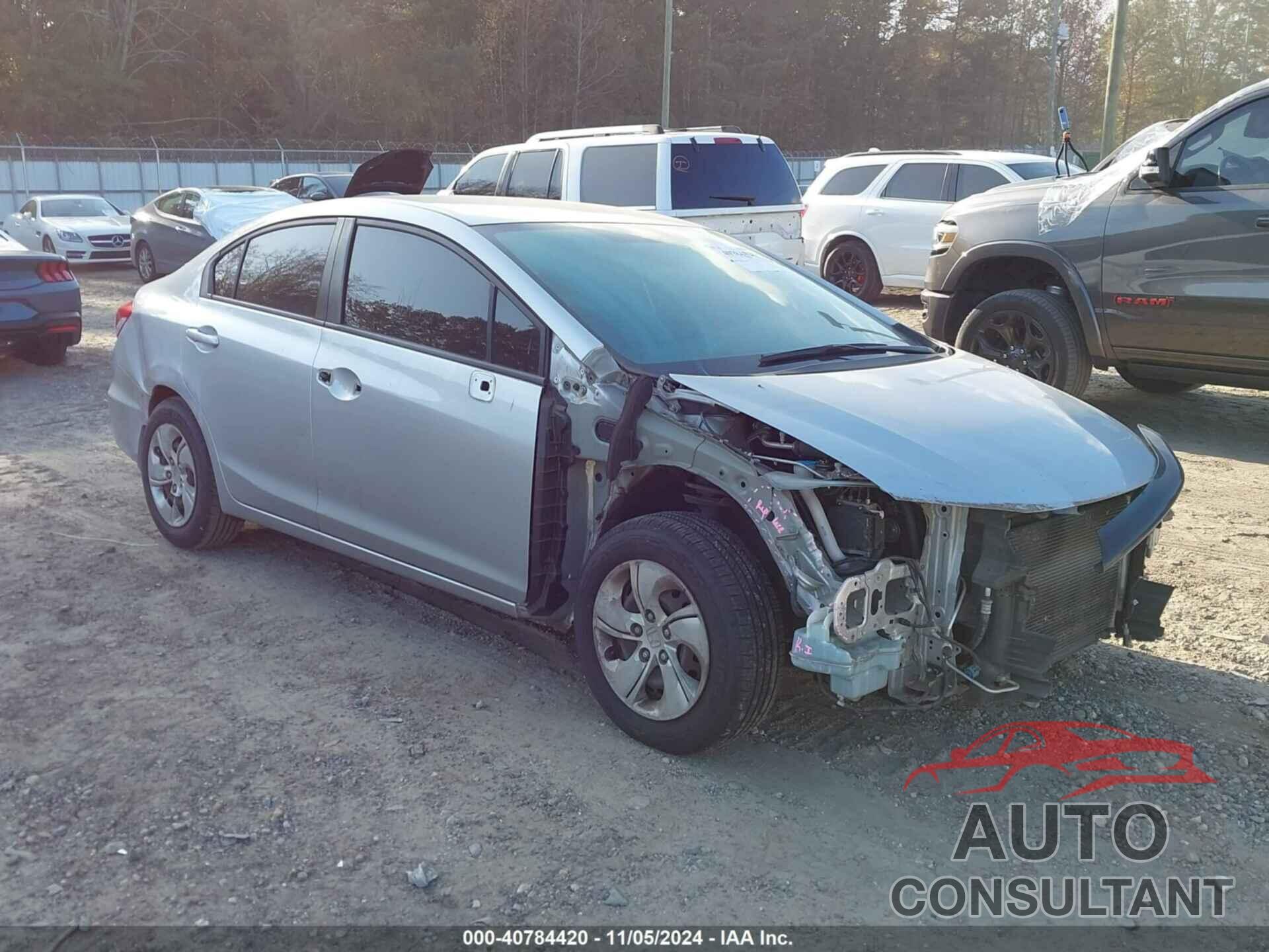 HONDA CIVIC 2013 - 19XFB2F50DE012682