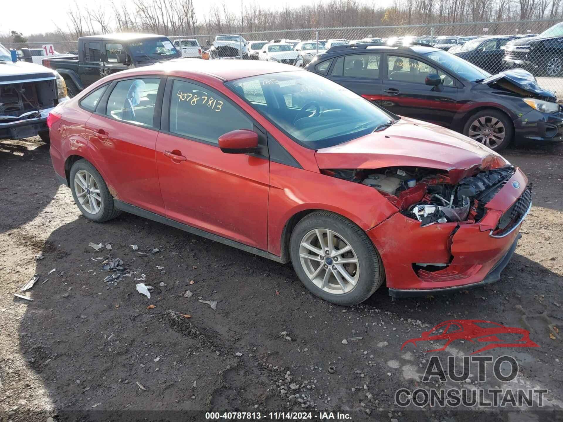 FORD FOCUS 2018 - 1FADP3F26JL254793