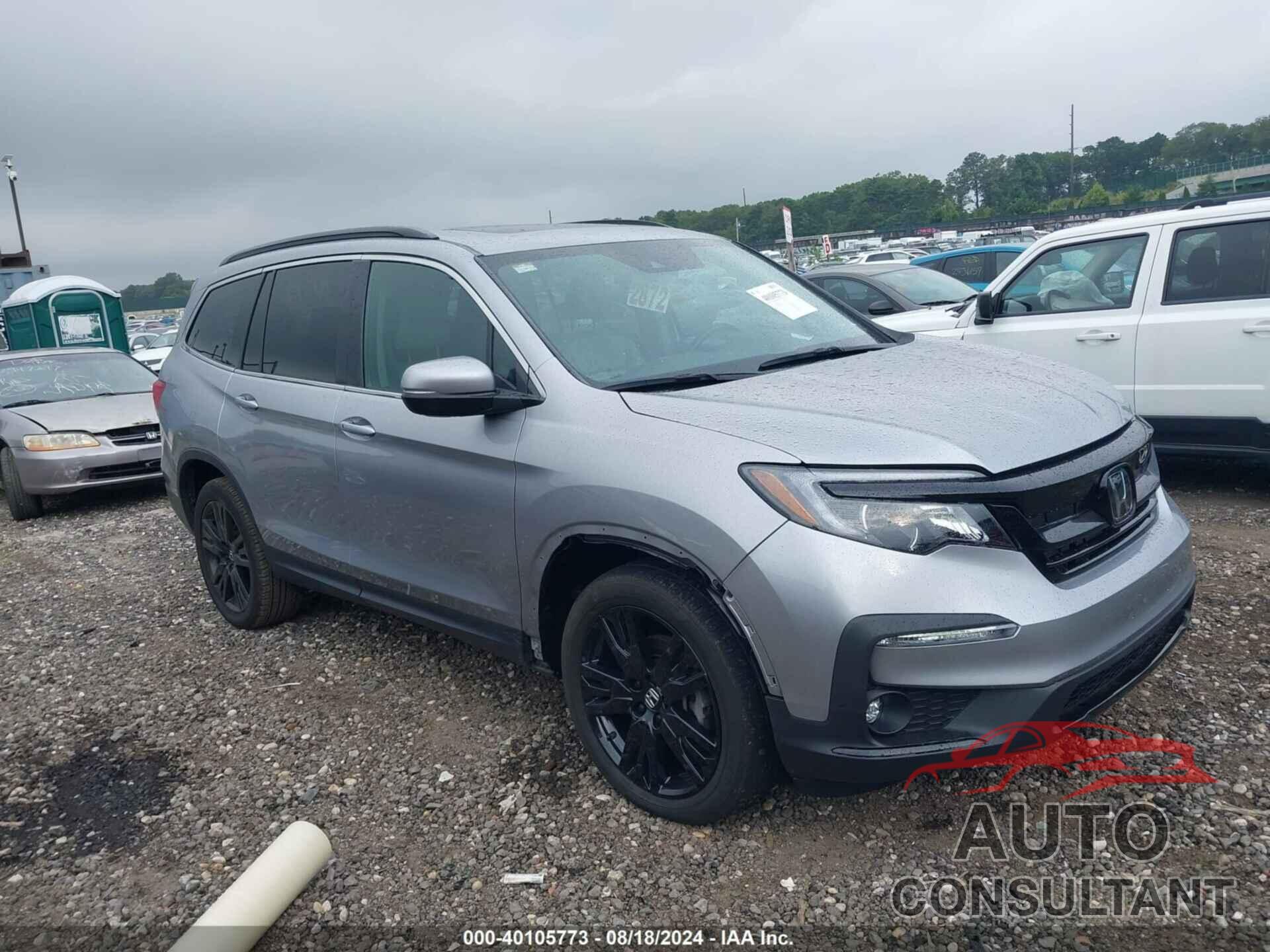 HONDA PILOT 2021 - 5FNYF6H20MB041231