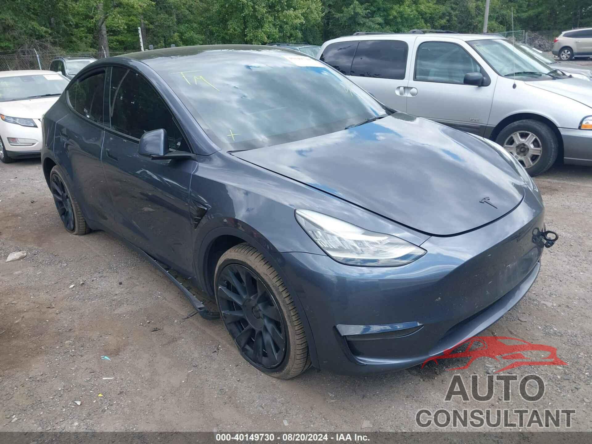 TESLA MODEL Y 2022 - 7SAYGDEE6NF481409