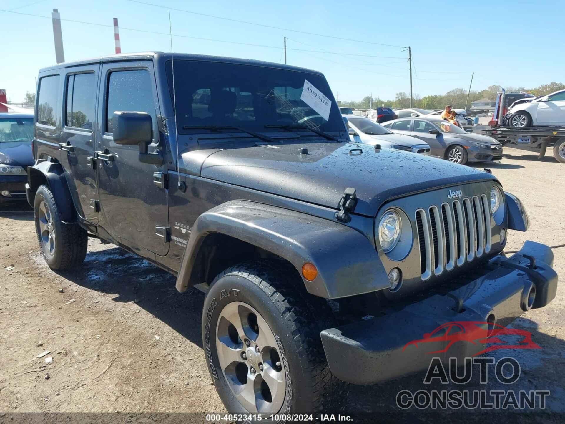JEEP WRANGLER UNLIMITED 2017 - 1C4BJWEG6HL665641