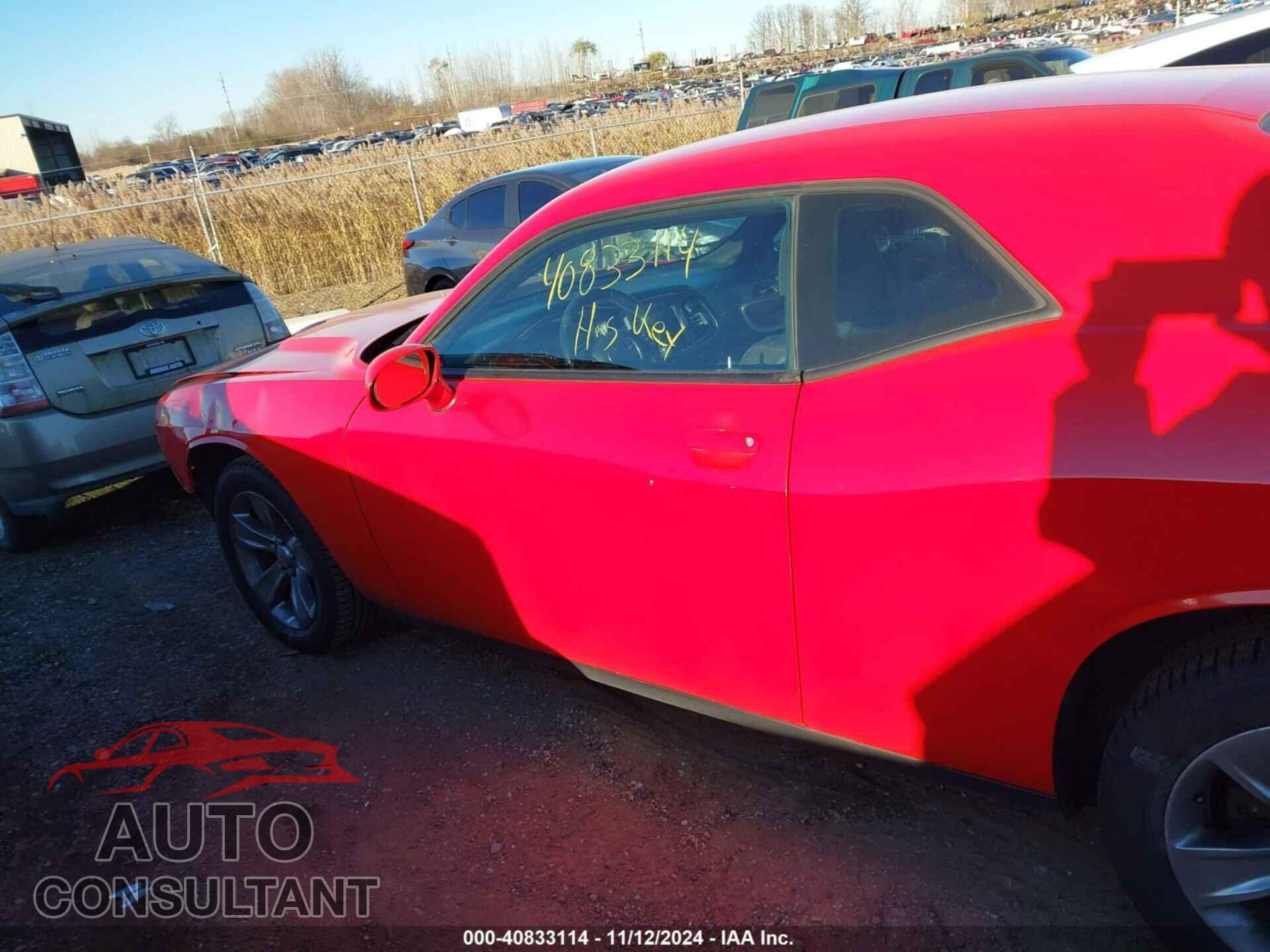 DODGE CHALLENGER 2016 - 2C3CDZAG2GH289961