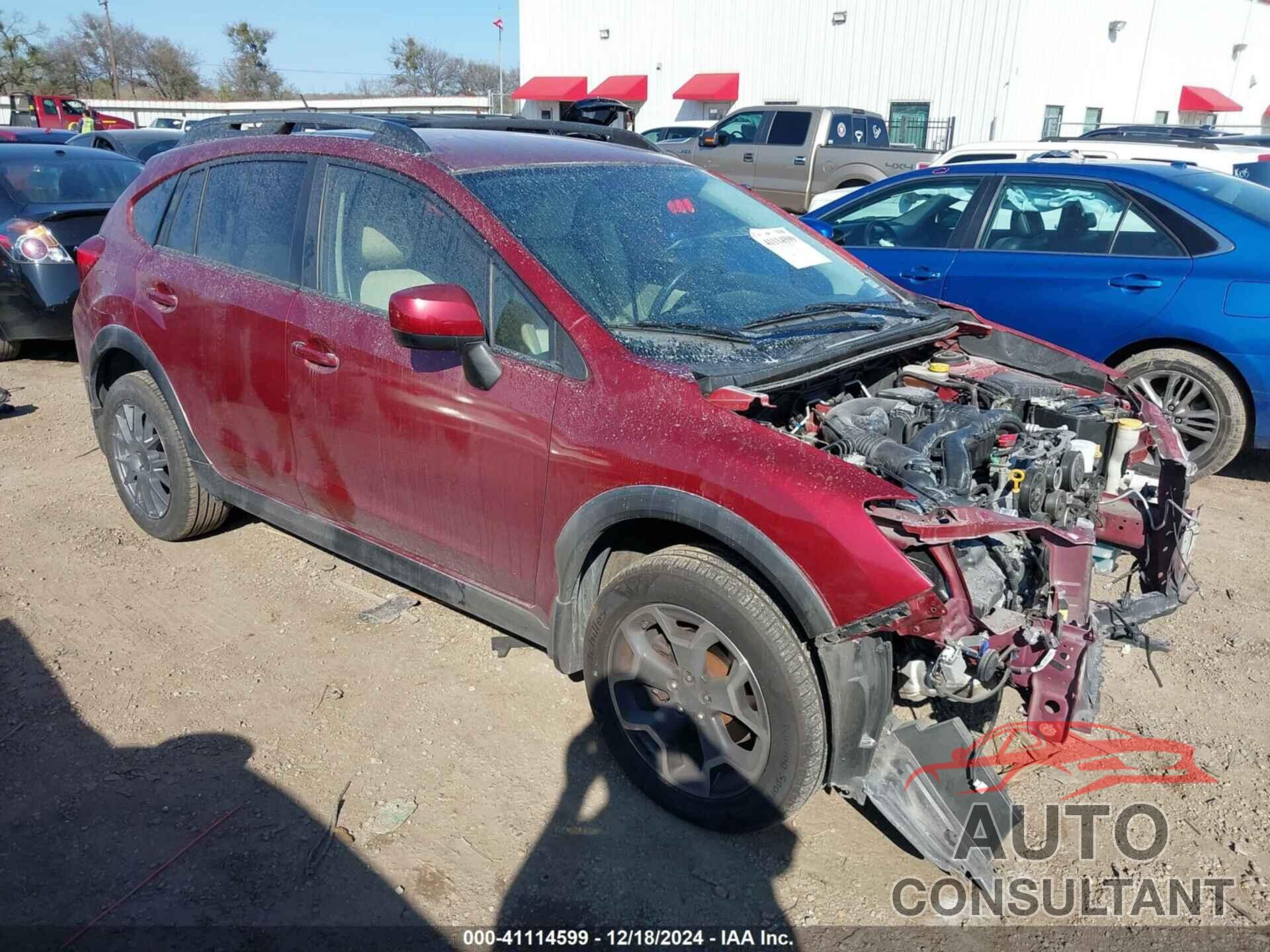 SUBARU XV CROSSTREK 2013 - JF2GPACC9D2871285