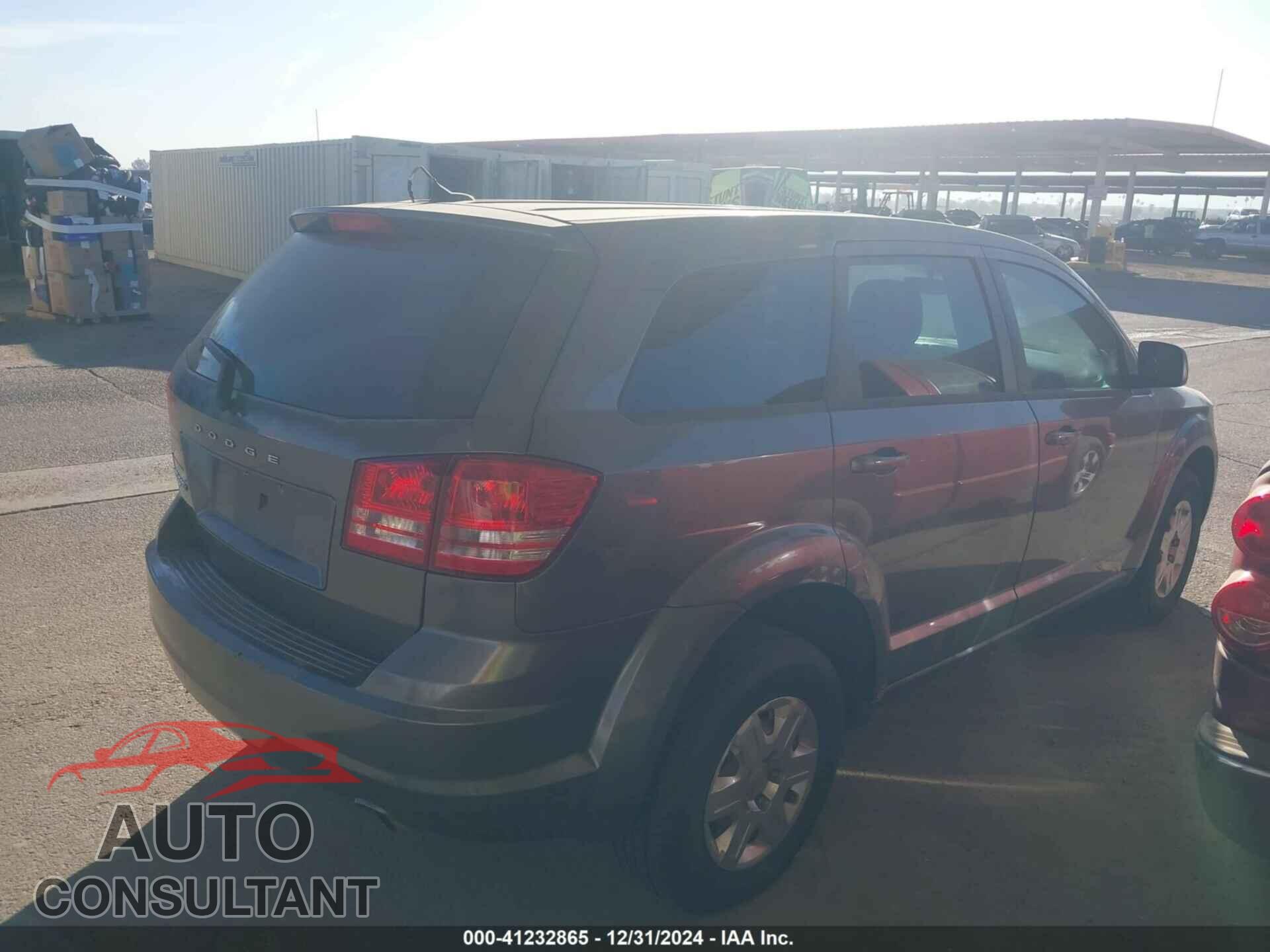 DODGE JOURNEY 2012 - 3C4PDCAB7CT373287