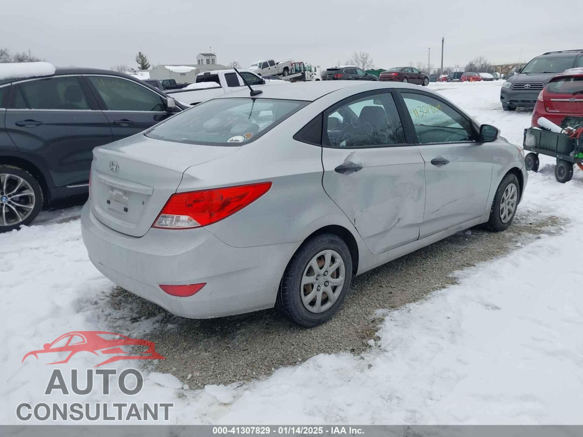 HYUNDAI ACCENT 2012 - KMHCT4AE1CU047584