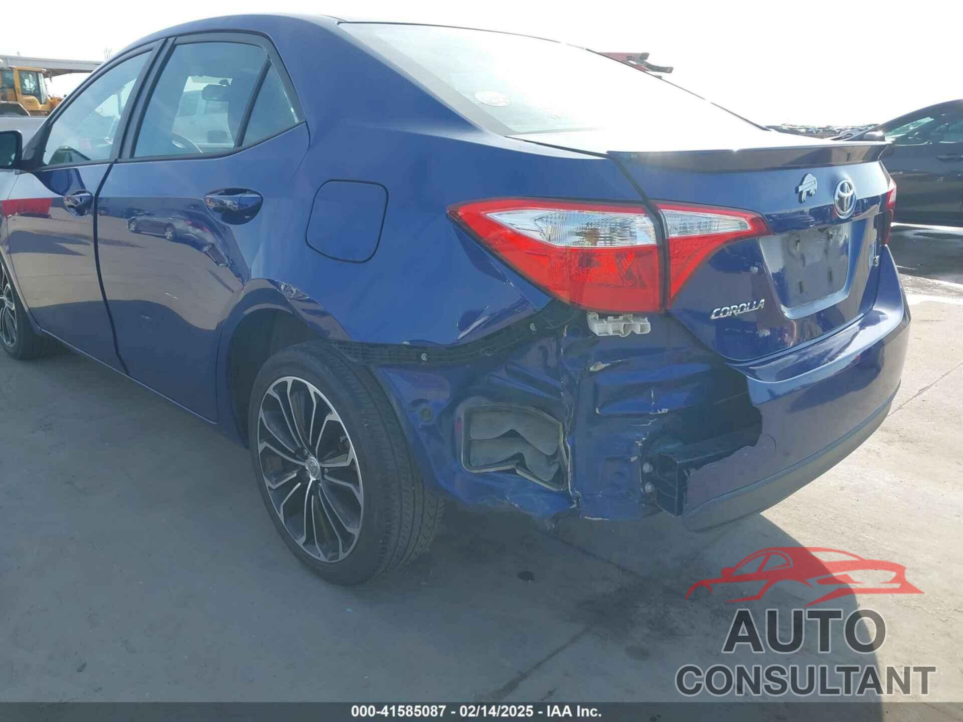 TOYOTA COROLLA 2015 - 2T1BURHE2FC266328