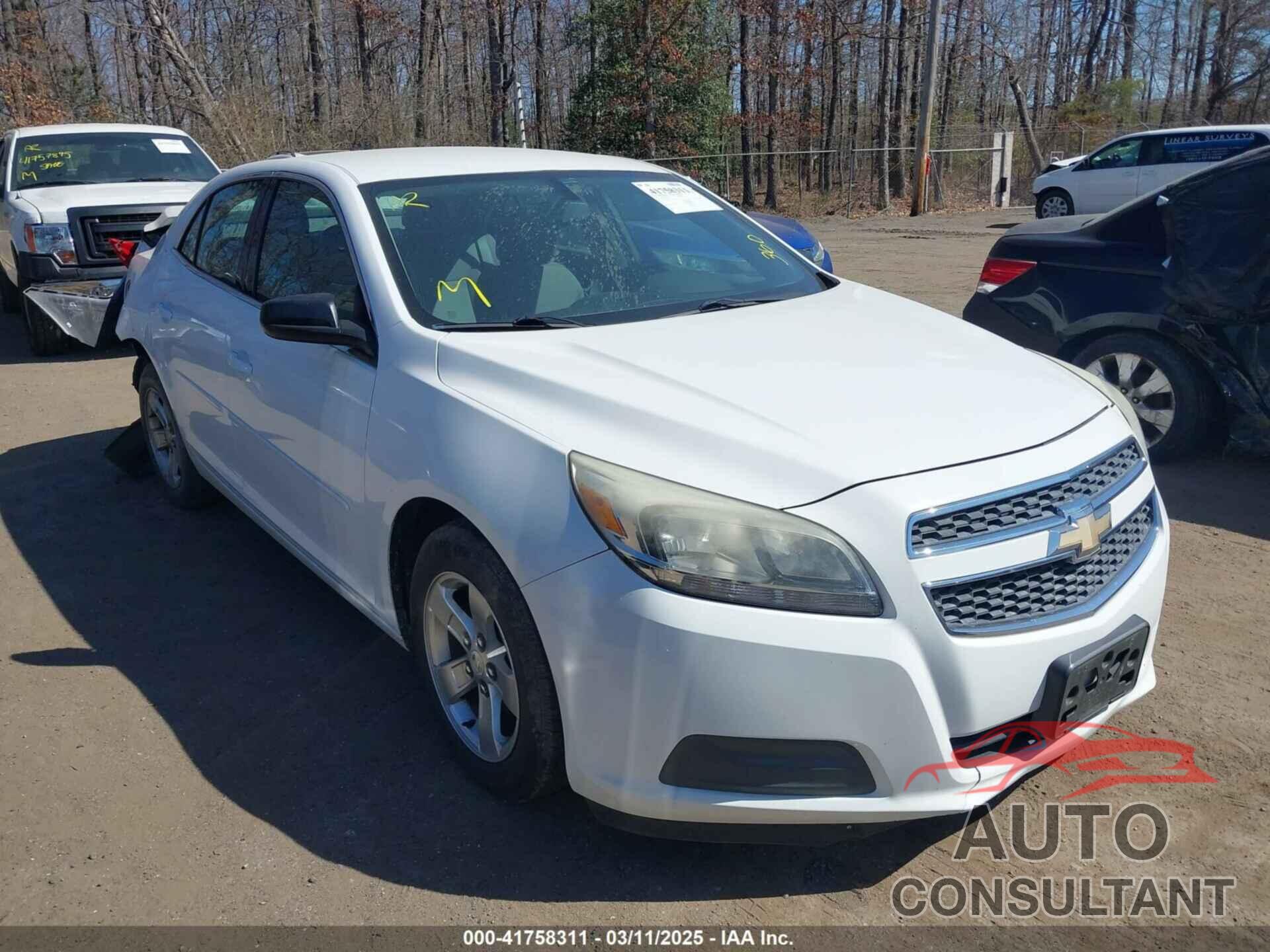 CHEVROLET MALIBU 2013 - 1G11B5SA1DF215562