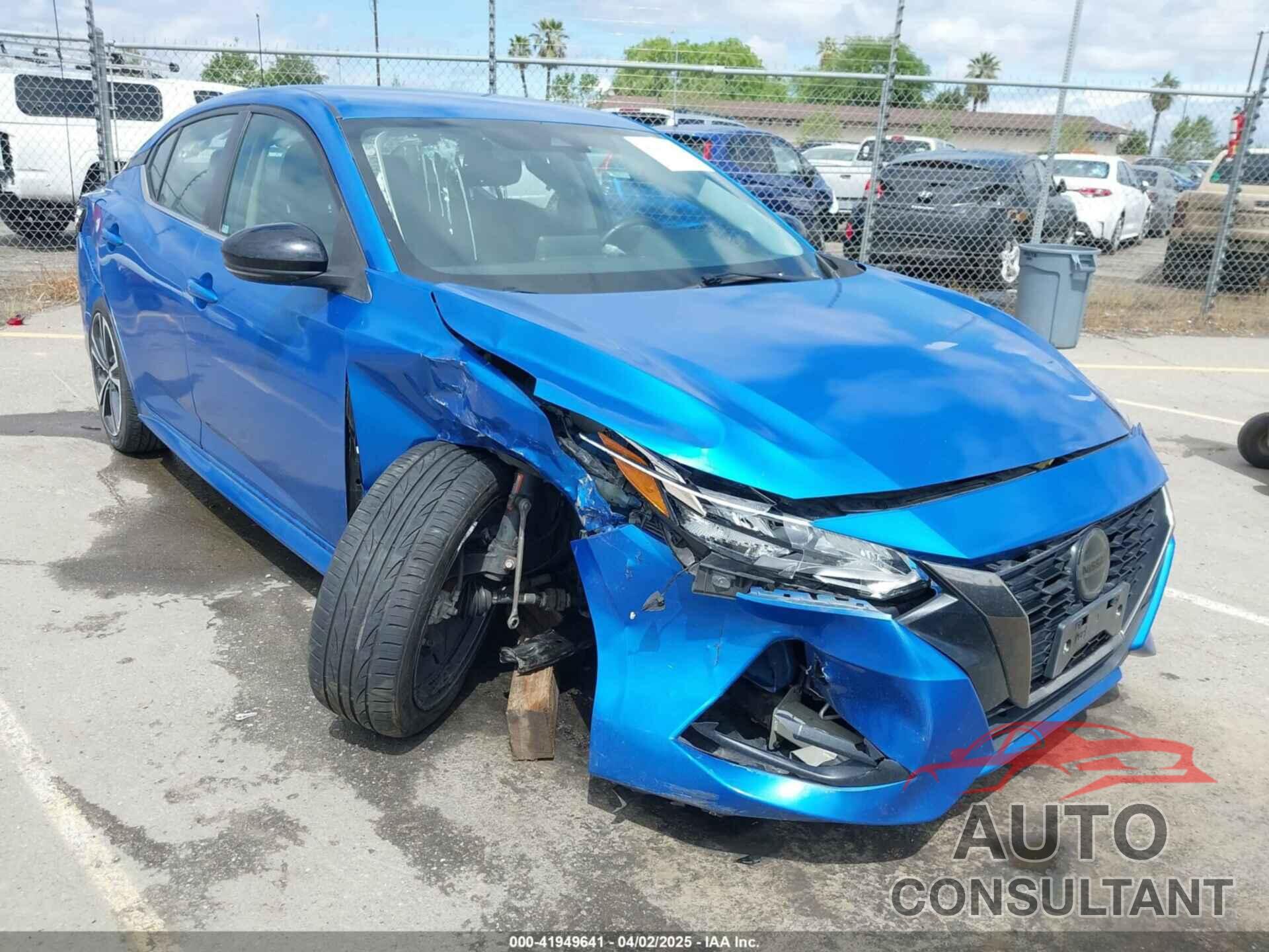 NISSAN SENTRA 2020 - 3N1AB8DV9LY258646