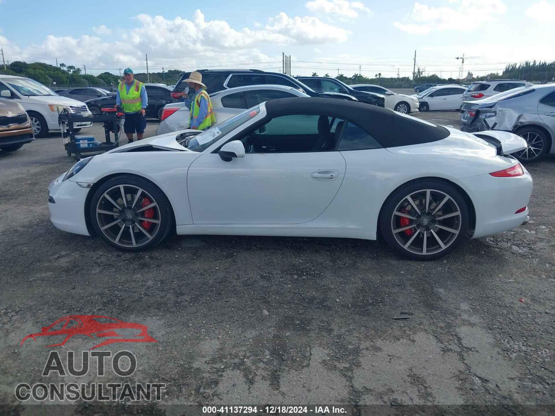 PORSCHE 911 2013 - WP0CB2A94DS156262