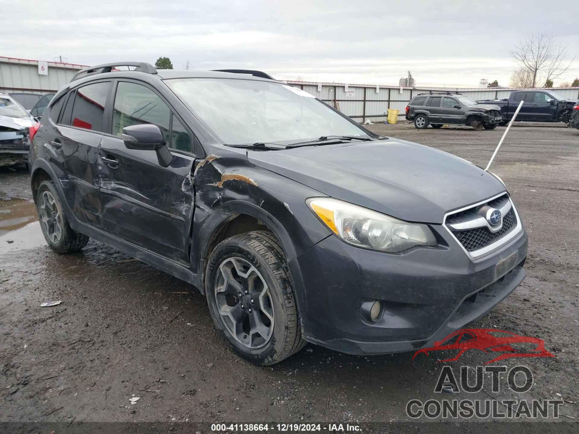 SUBARU XV CROSSTREK 2015 - JF2GPAMC0F8229522