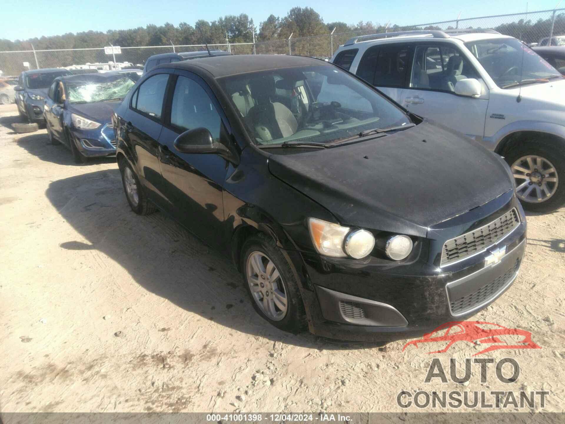 CHEVROLET SONIC 2012 - 1G1JA5SH9C4187987