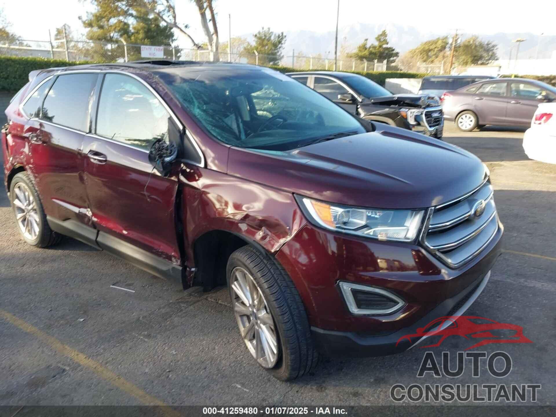 FORD EDGE 2017 - 2FMPK3K97HBC12261