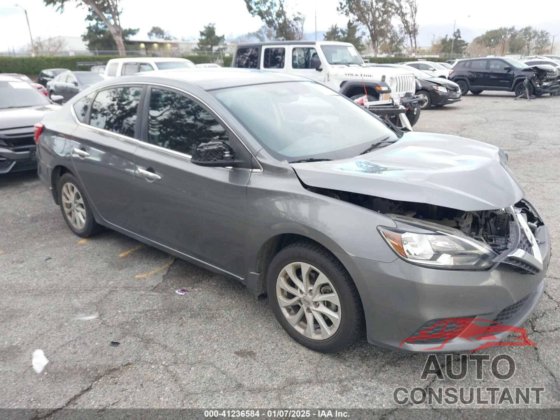 NISSAN SENTRA 2018 - 3N1AB7AP1JY341744