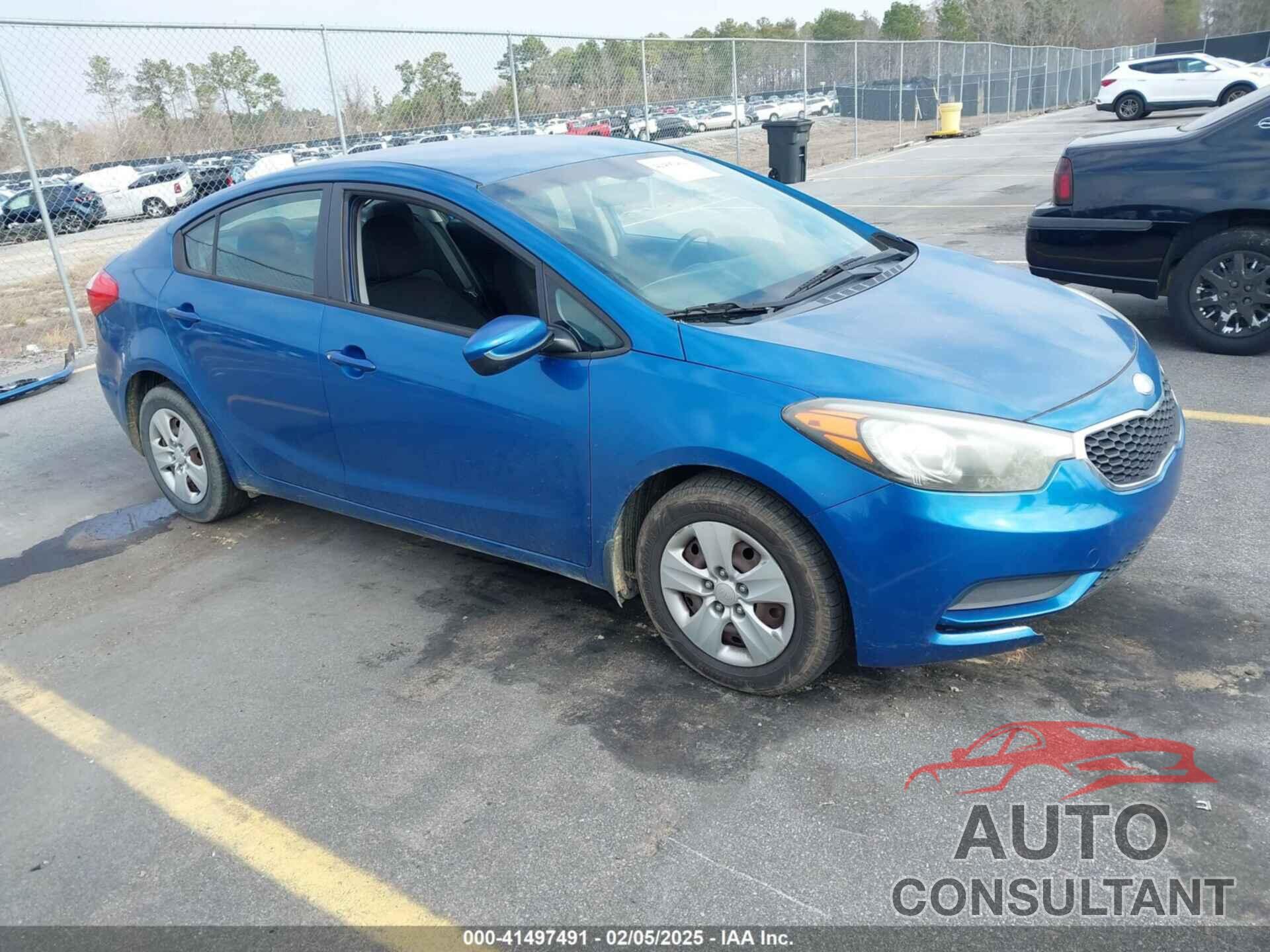 KIA FORTE 2014 - KNAFK4A68E5061330