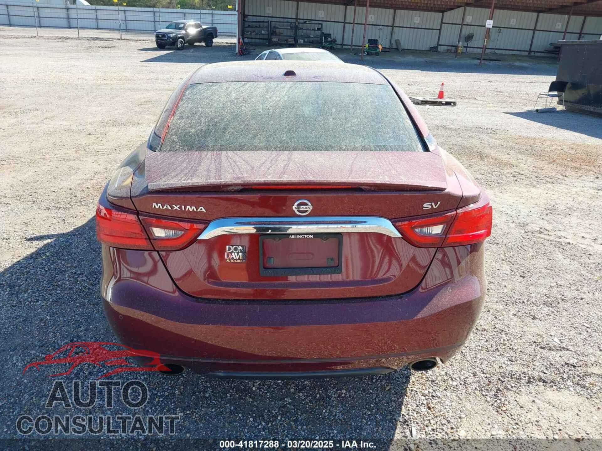 NISSAN MAXIMA 2016 - 1N4AA6AP1GC416590