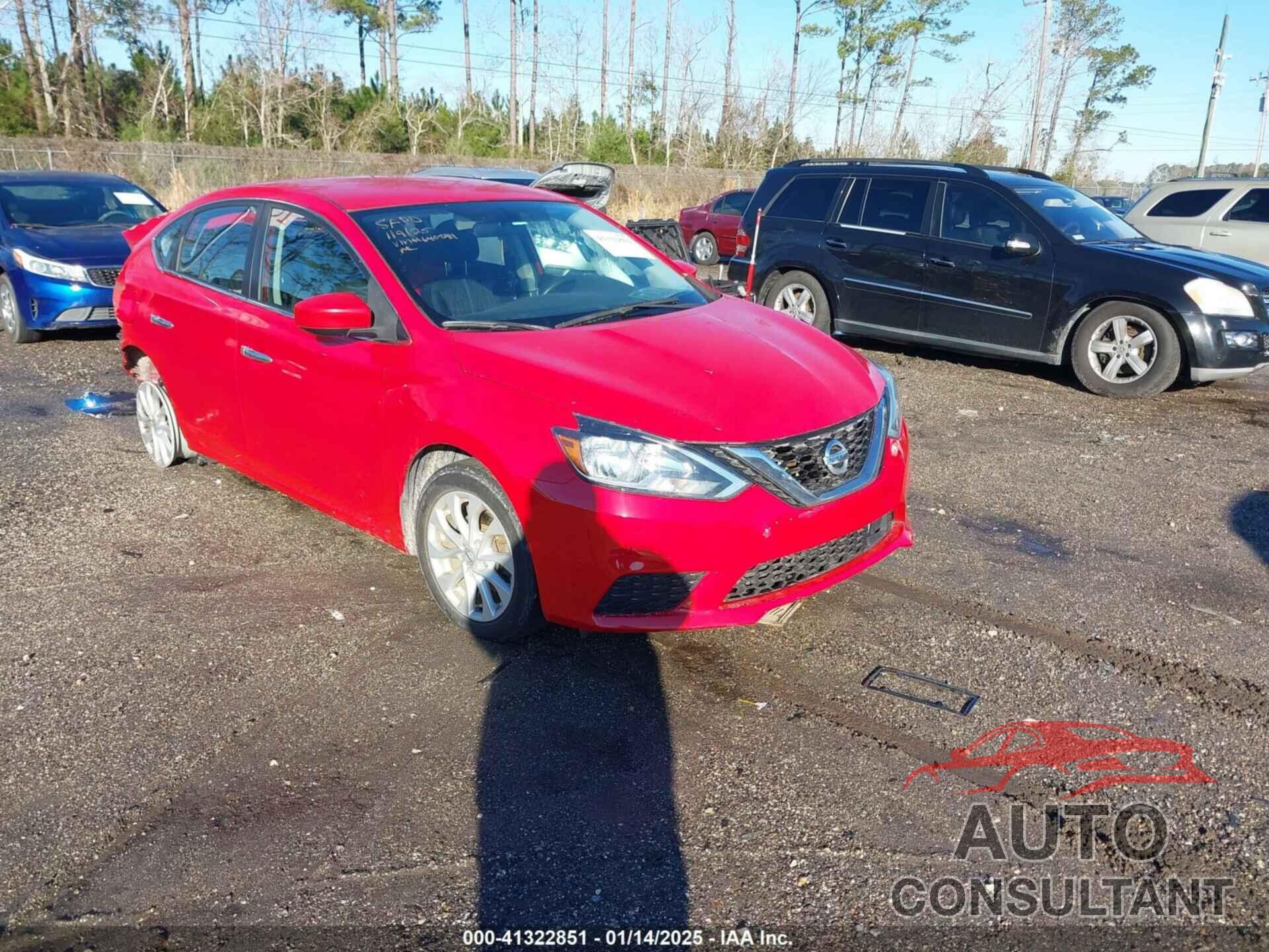 NISSAN SENTRA 2018 - 3N1AB7AP6JL640871