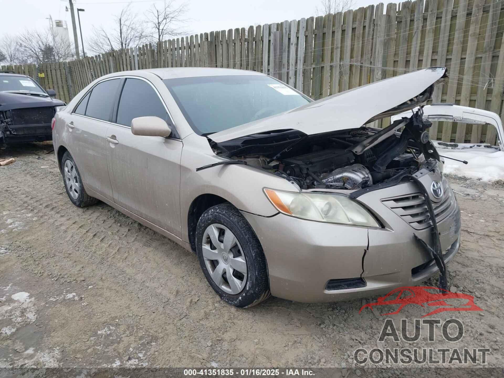 TOYOTA CAMRY 2009 - 4T1BE46K99U322602