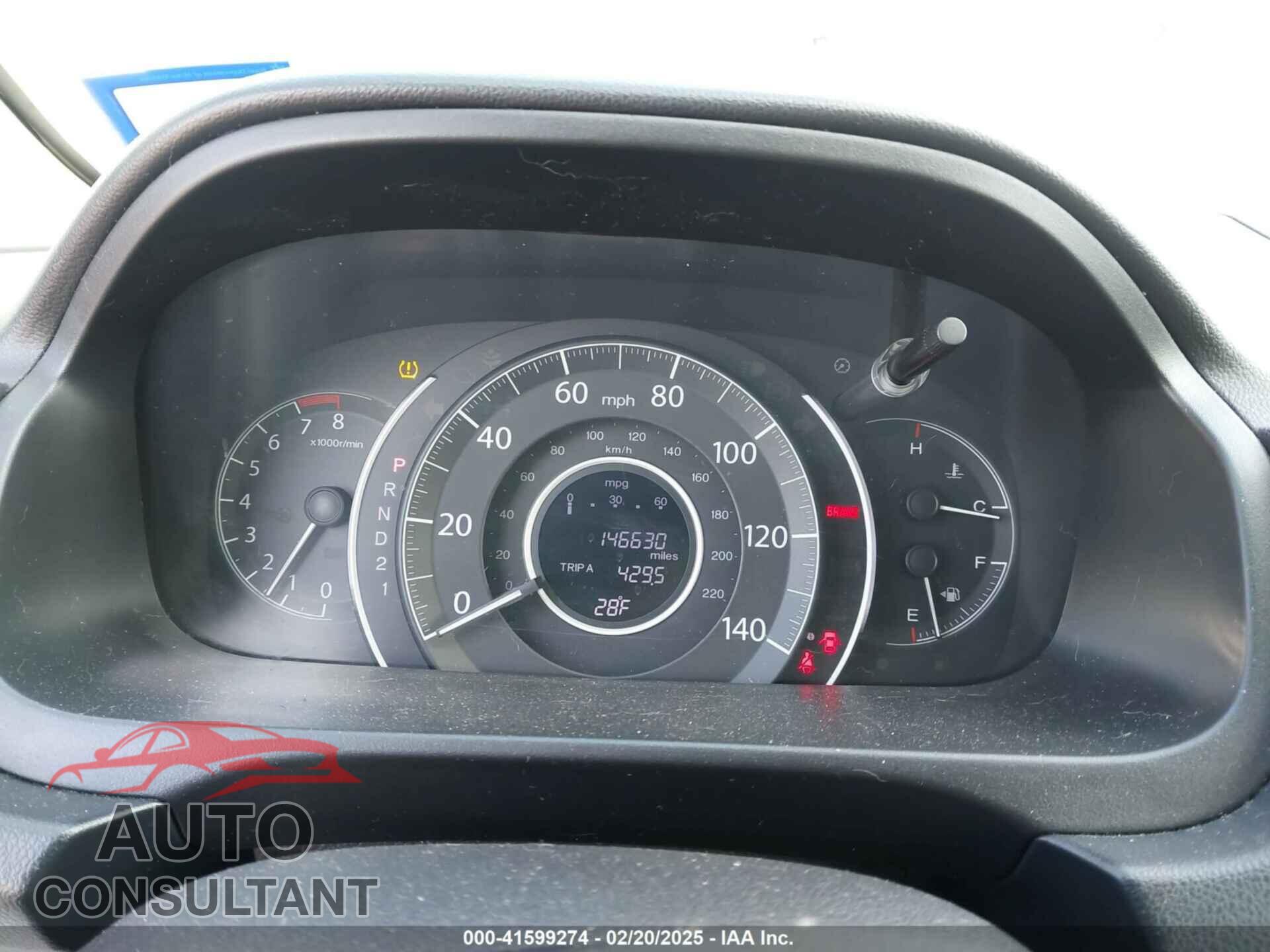 HONDA CR-V 2013 - 3CZRM3H33DG701042