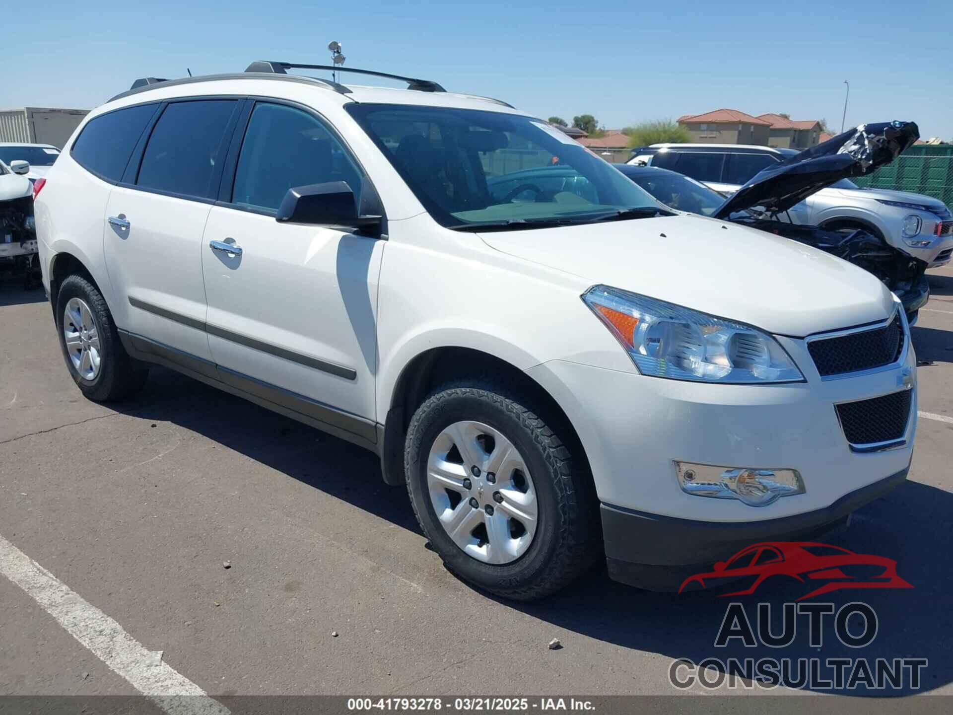 CHEVROLET TRAVERSE 2012 - 1GNKVFED1CJ324928