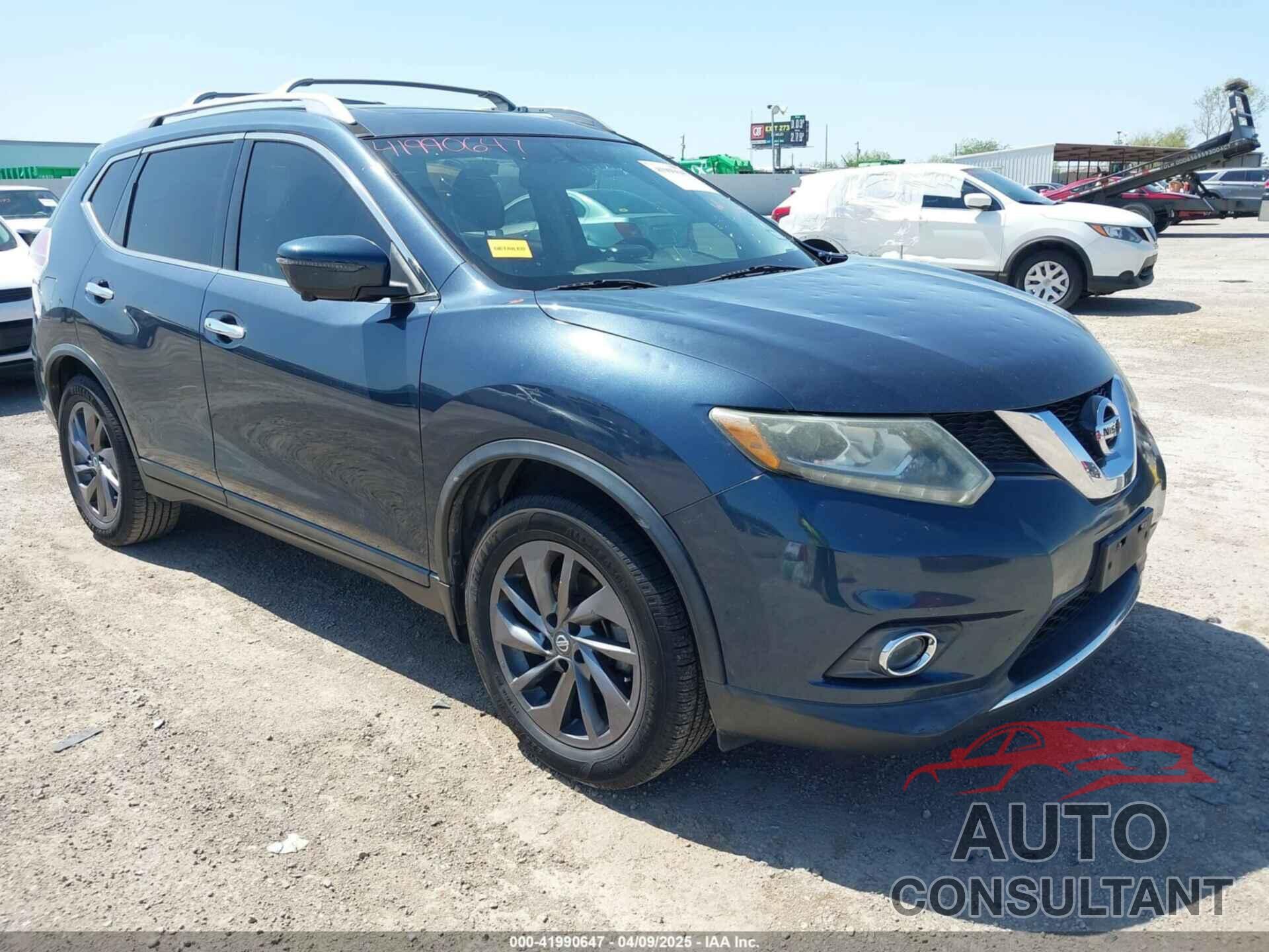 NISSAN ROGUE 2016 - 5N1AT2MT9GC833179