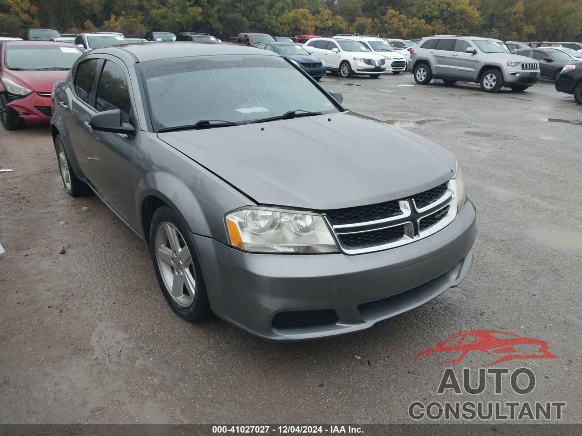 DODGE AVENGER 2013 - 1C3CDZAB0DN535803