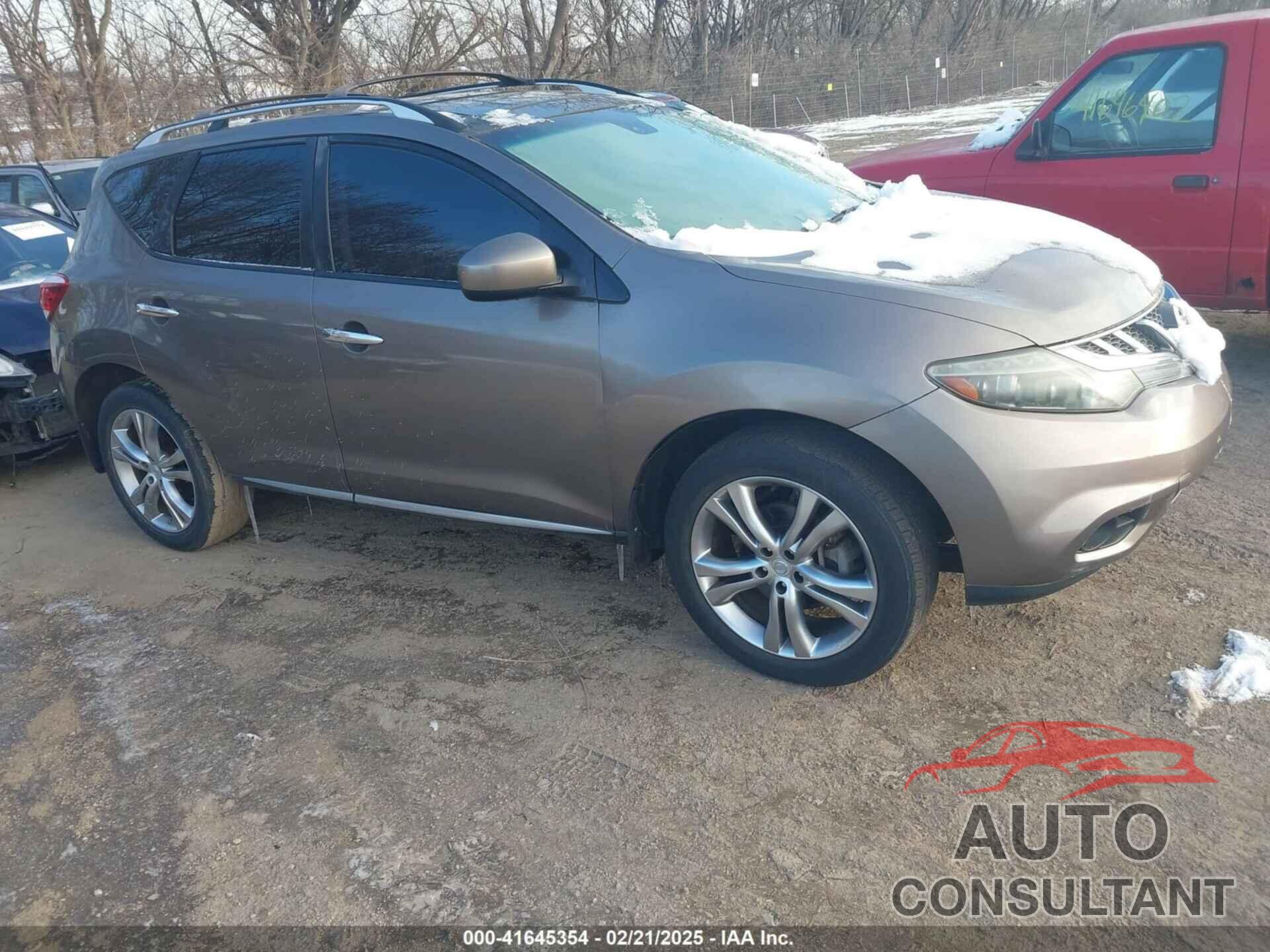 NISSAN MURANO 2011 - JN8AZ1MW5BW155551