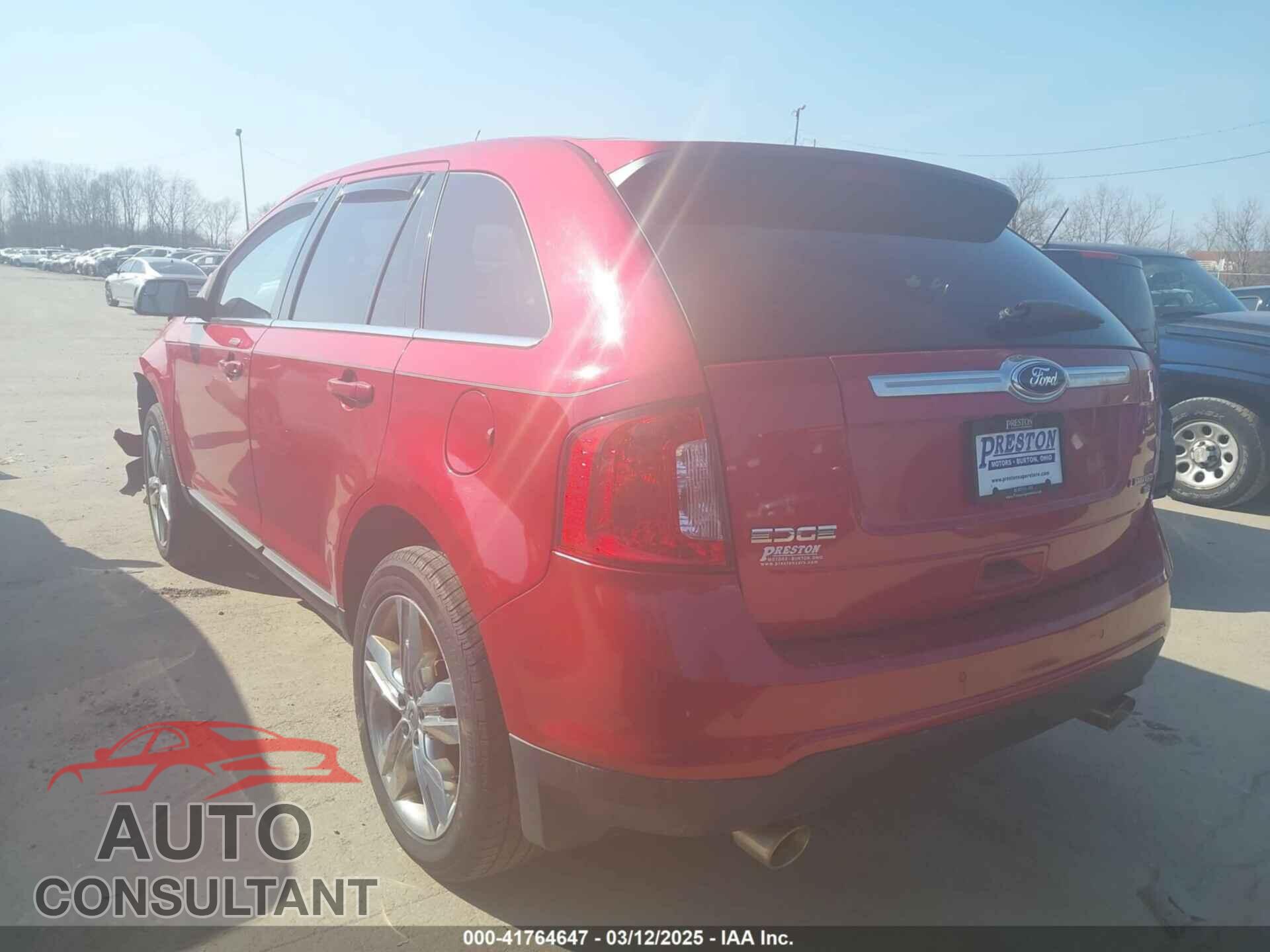 FORD EDGE 2012 - 2FMDK4KC5CBA45427