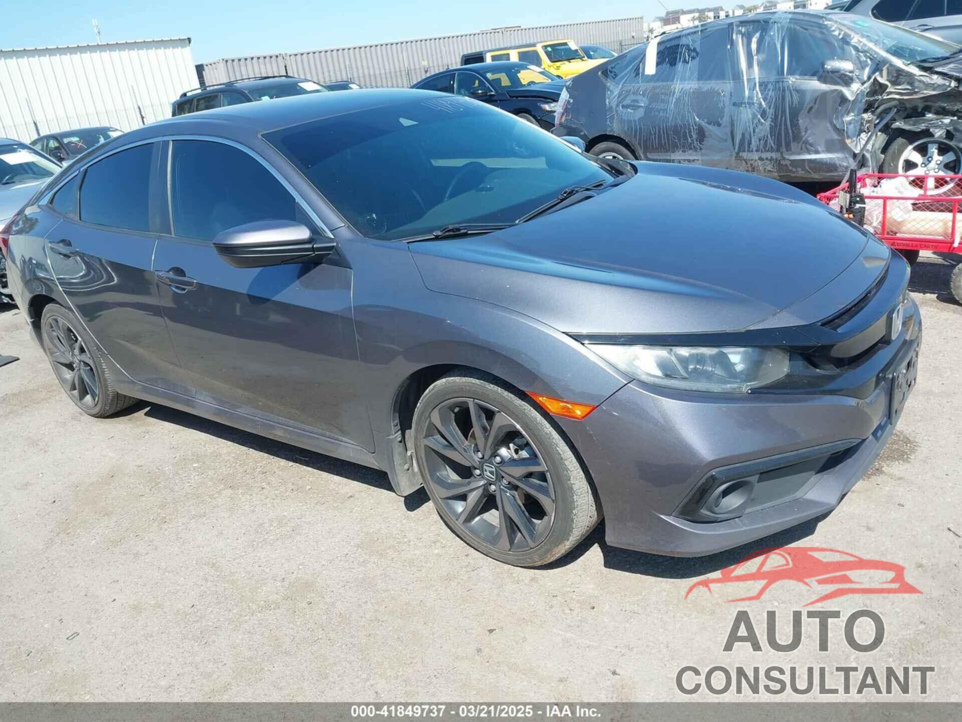 HONDA CIVIC 2020 - 2HGFC2F82LH505095