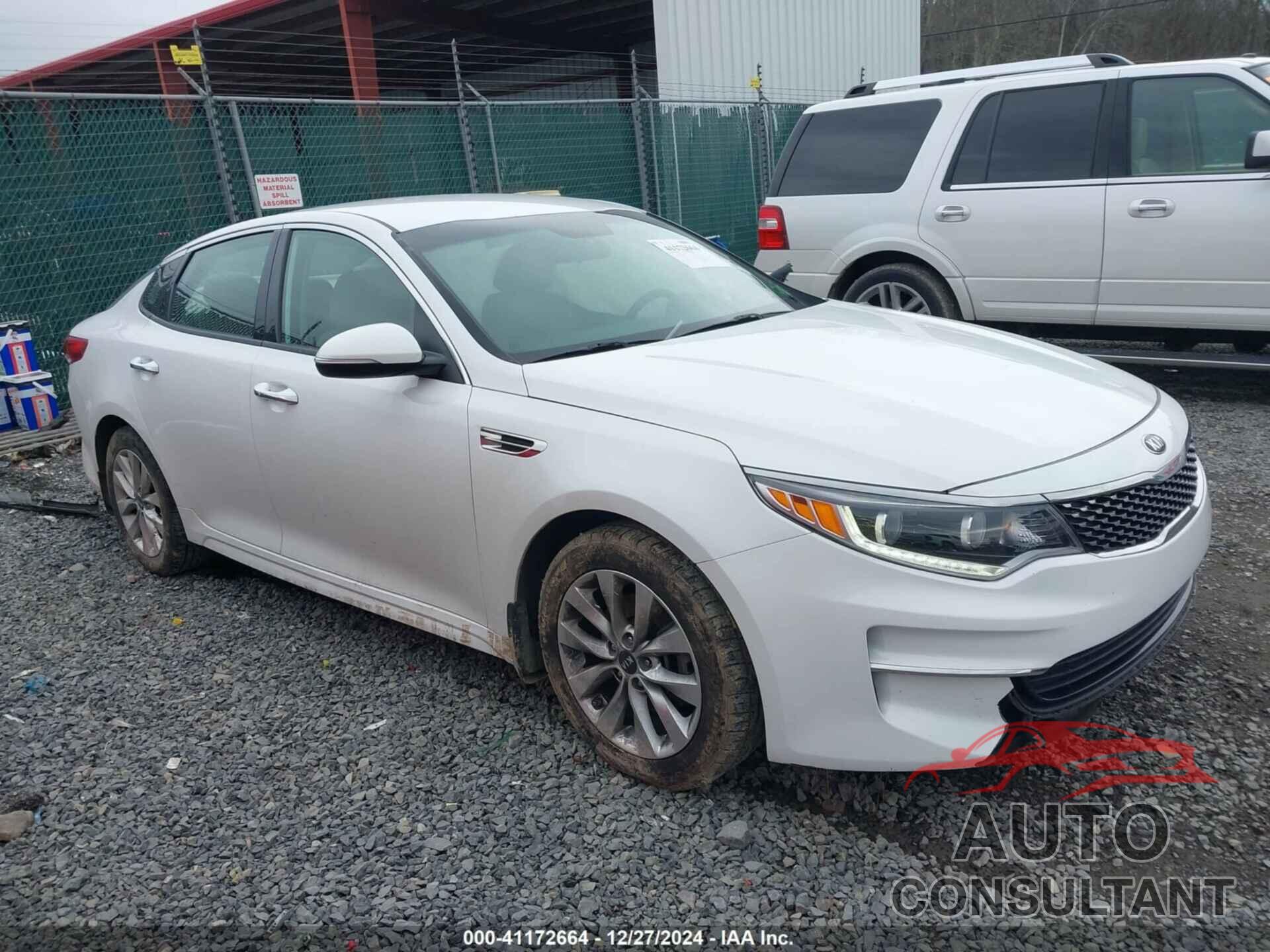 KIA OPTIMA 2016 - 5XXGU4L31GG080501