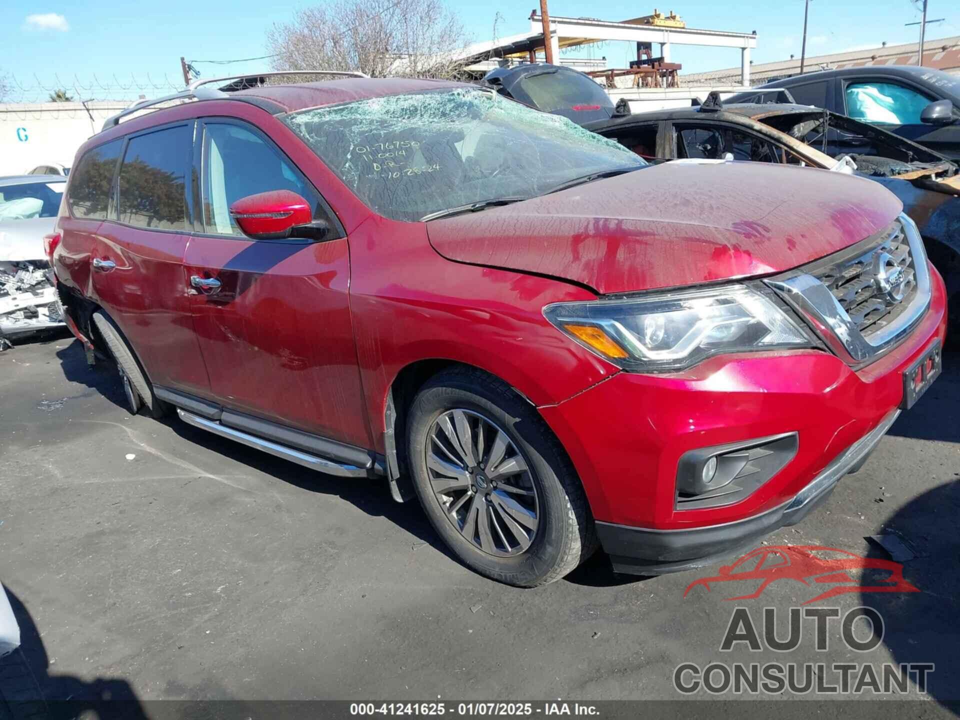 NISSAN PATHFINDER 2019 - 5N1DR2MN0KC641655