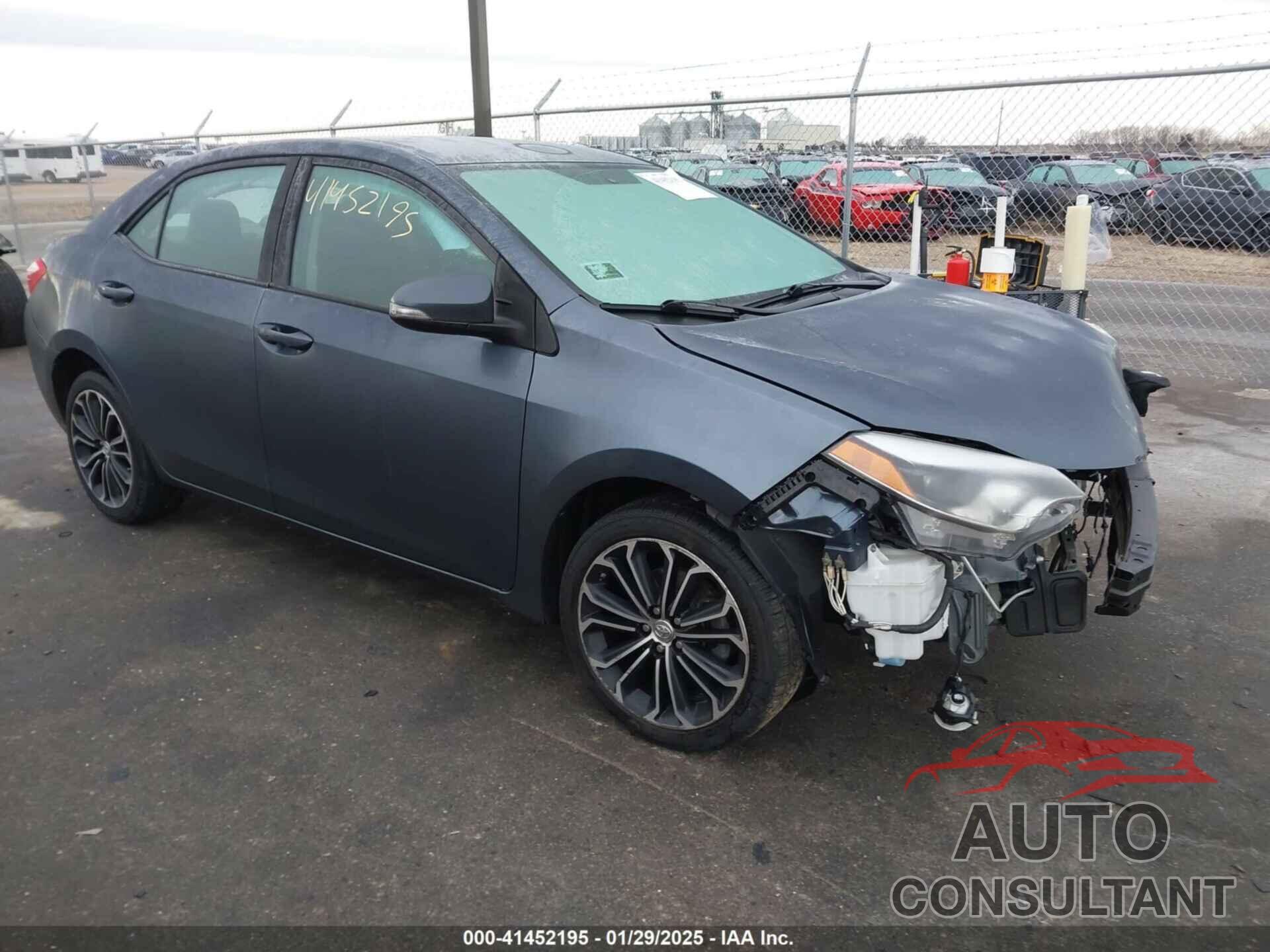 TOYOTA COROLLA 2016 - 2T1BURHE7GC513540