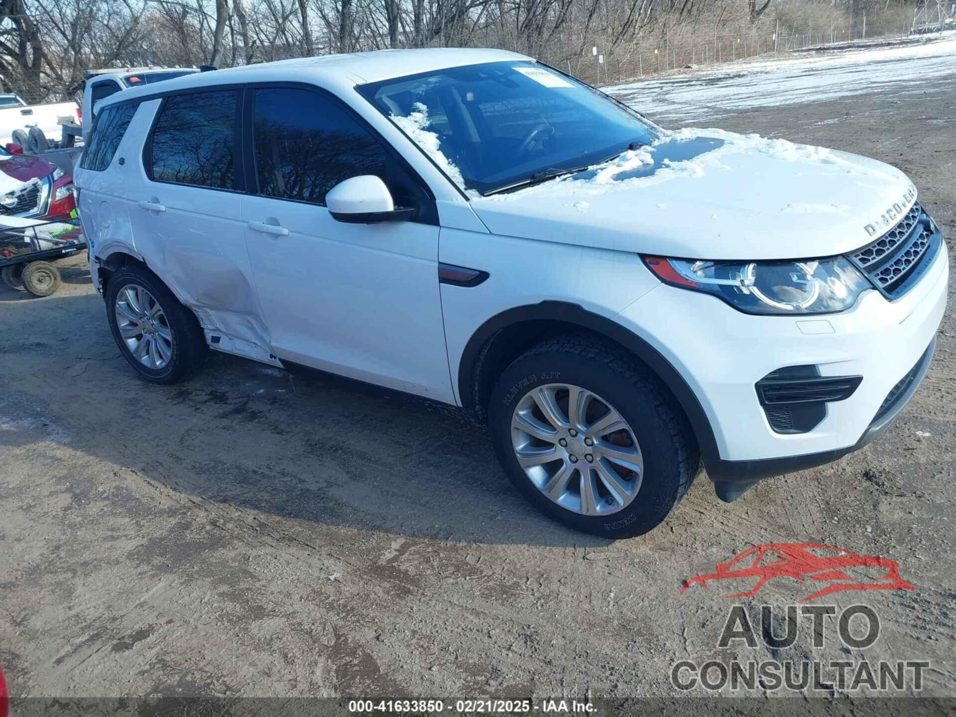 LAND ROVER DISCOVERY SPORT 2017 - SALCP2BG3HH671652