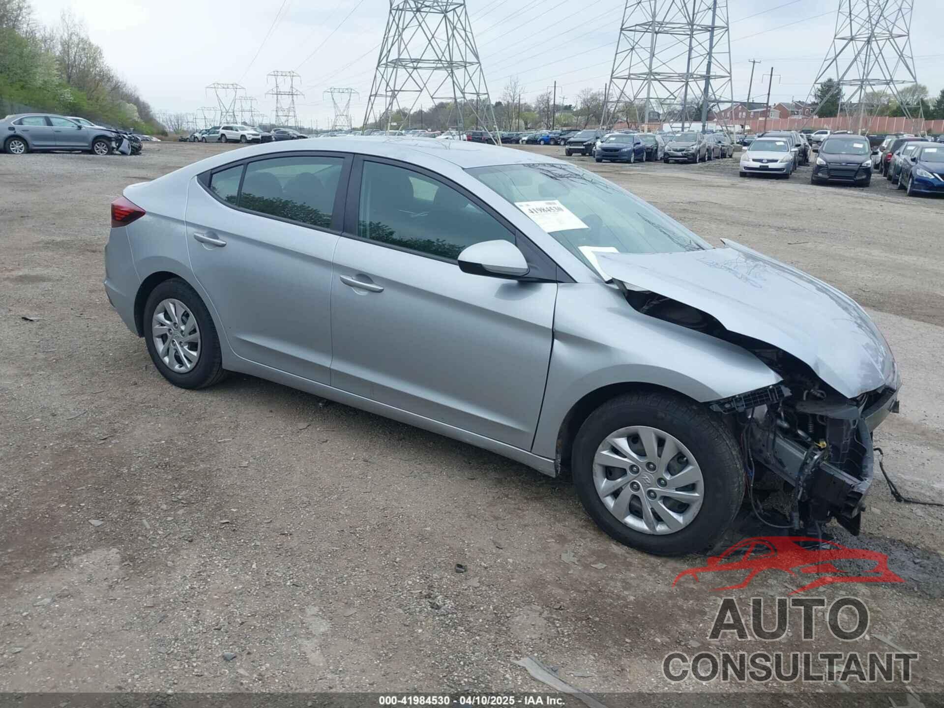 HYUNDAI ELANTRA 2020 - KMHD74LF8LU949504