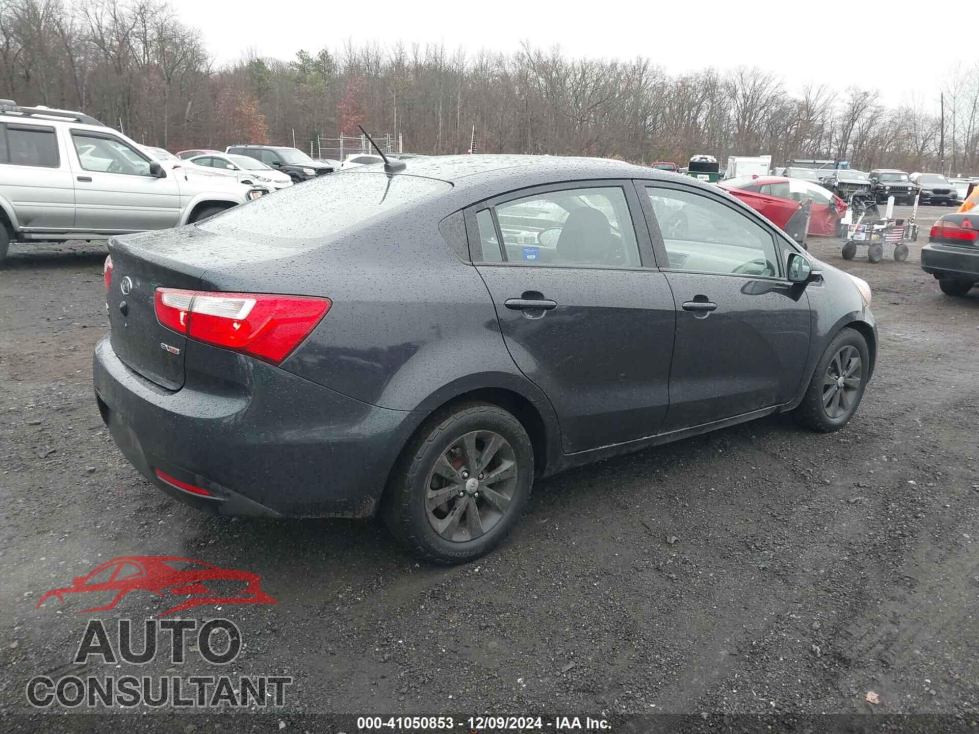 KIA RIO 2012 - KNADN4A30C6072253